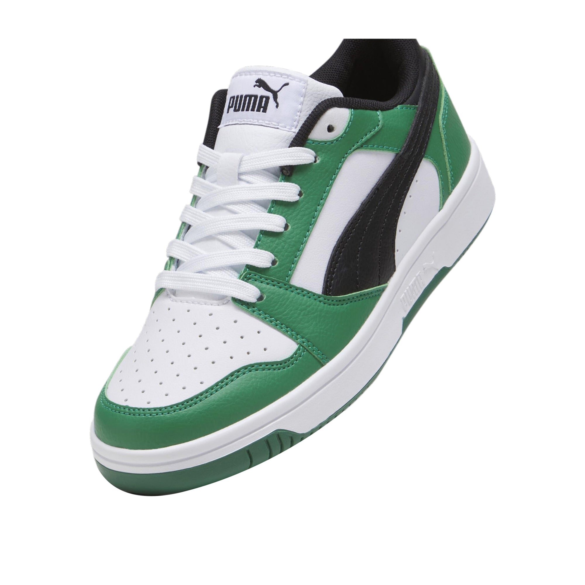 PUMA Sneakers Junior Basse Rebound V6 Bianco Verde