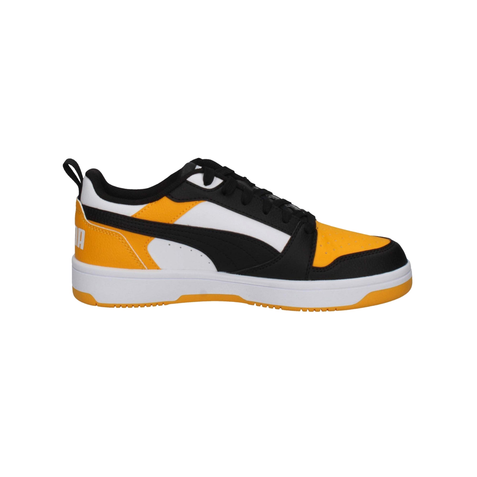 Puma nere striscia bianca best sale