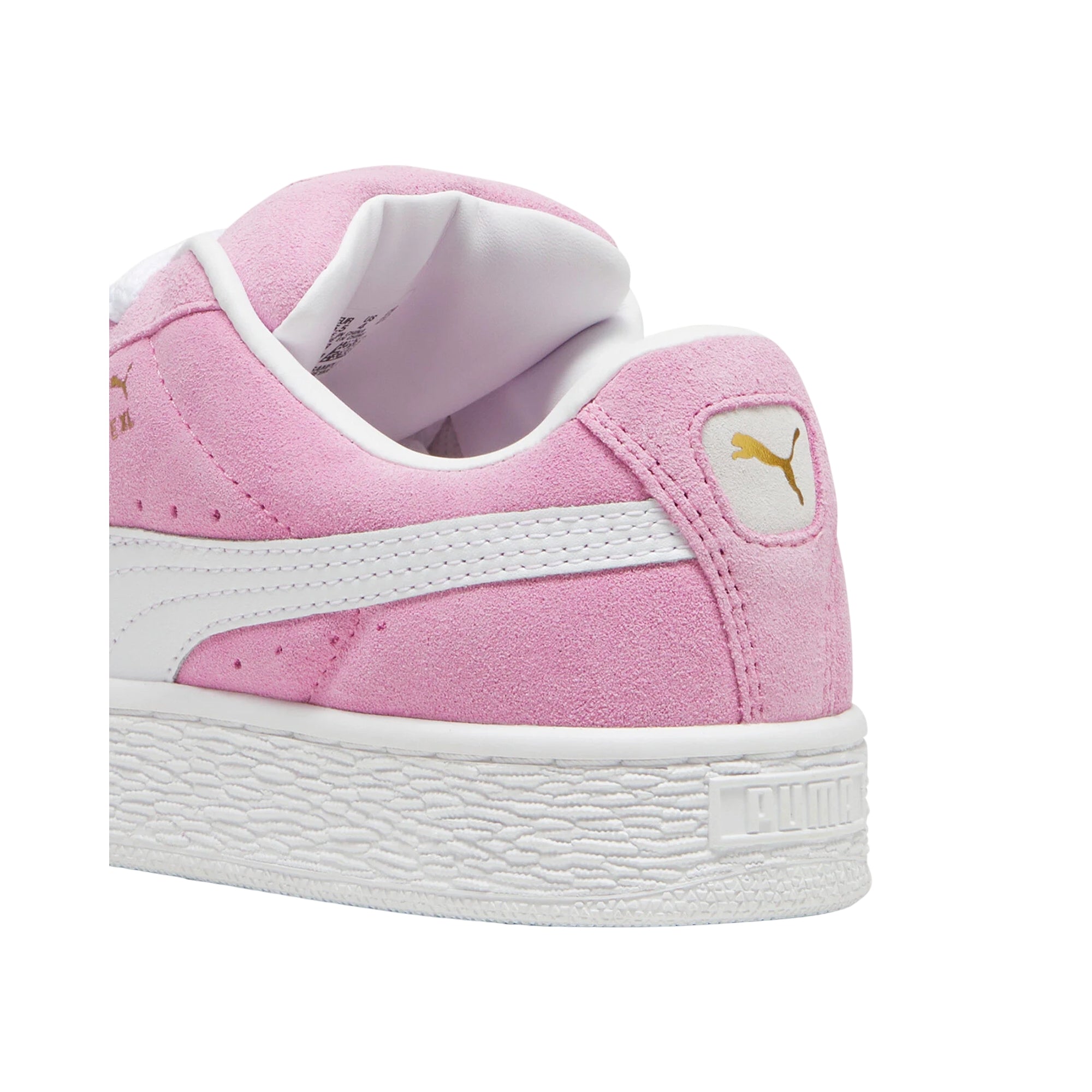 Sneakers Junior Suede XL Rosa, con tomaia in pelle scamosciata