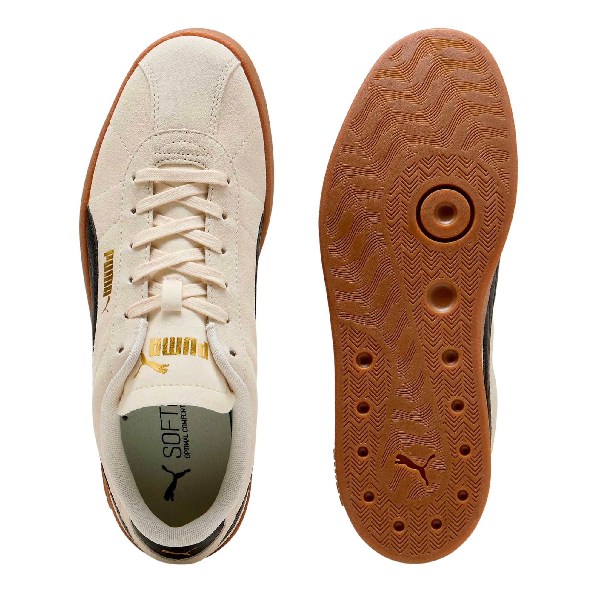 Sneakers Unisex Club II in pelle scamosciata con dettaglio iconico laterale