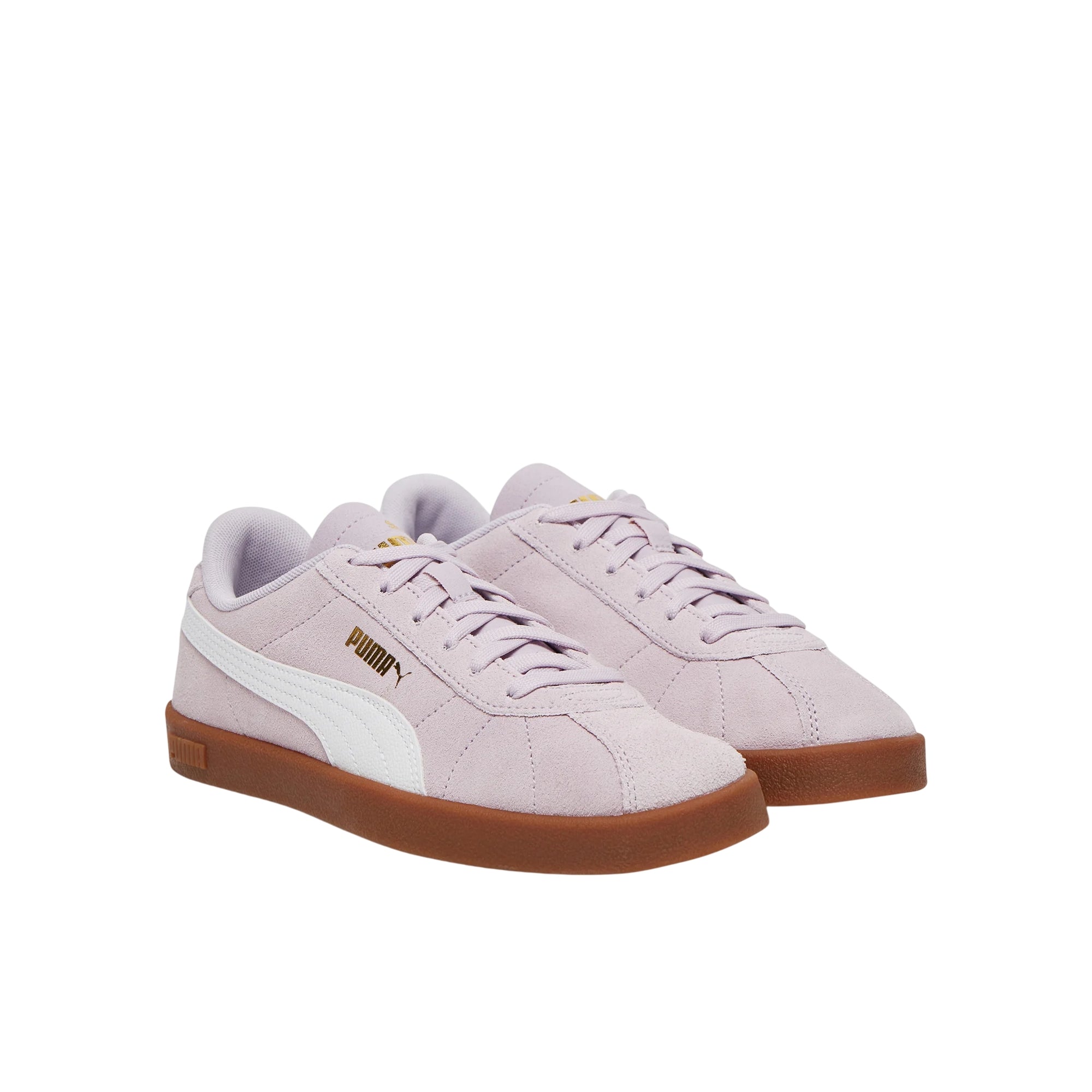 Sneakers Donna Club II Lilla, con tomaia scamosciata ed inserto laterale a contrasto