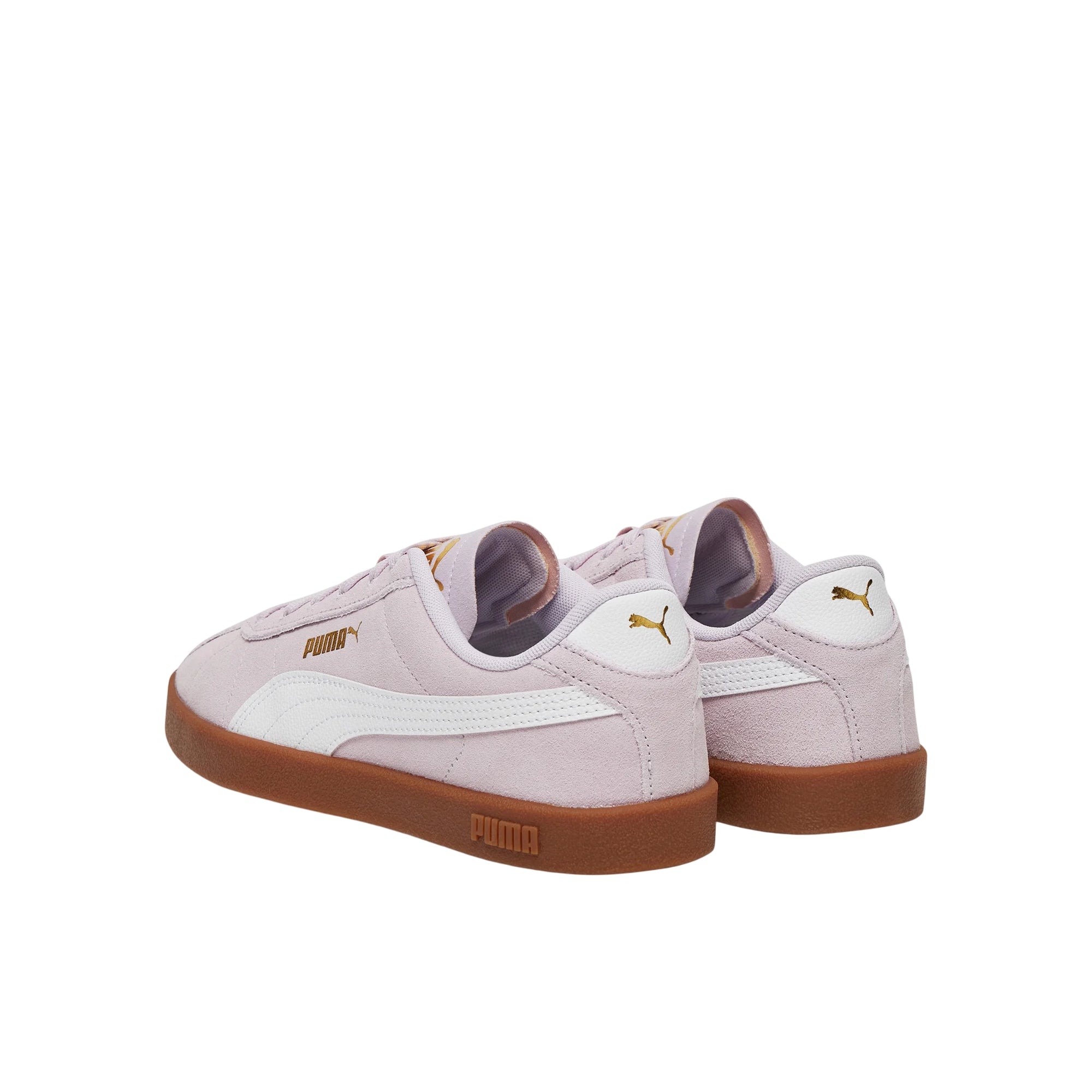 Sneakers Donna Club II Lilla, con tomaia scamosciata ed inserto laterale a contrasto