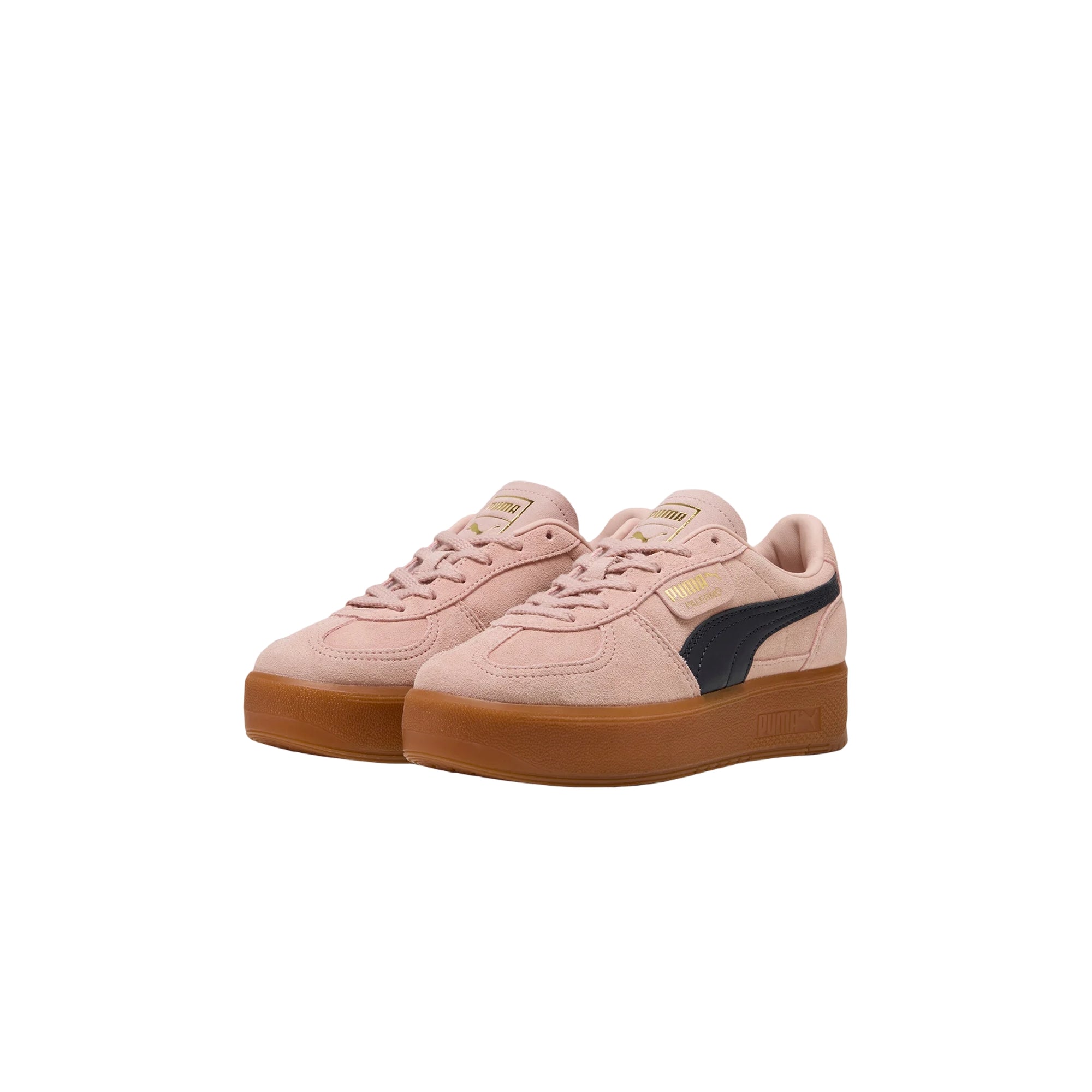 Sneakers Donna Palermo Elevata, con tomaia scamosciata e suola platform