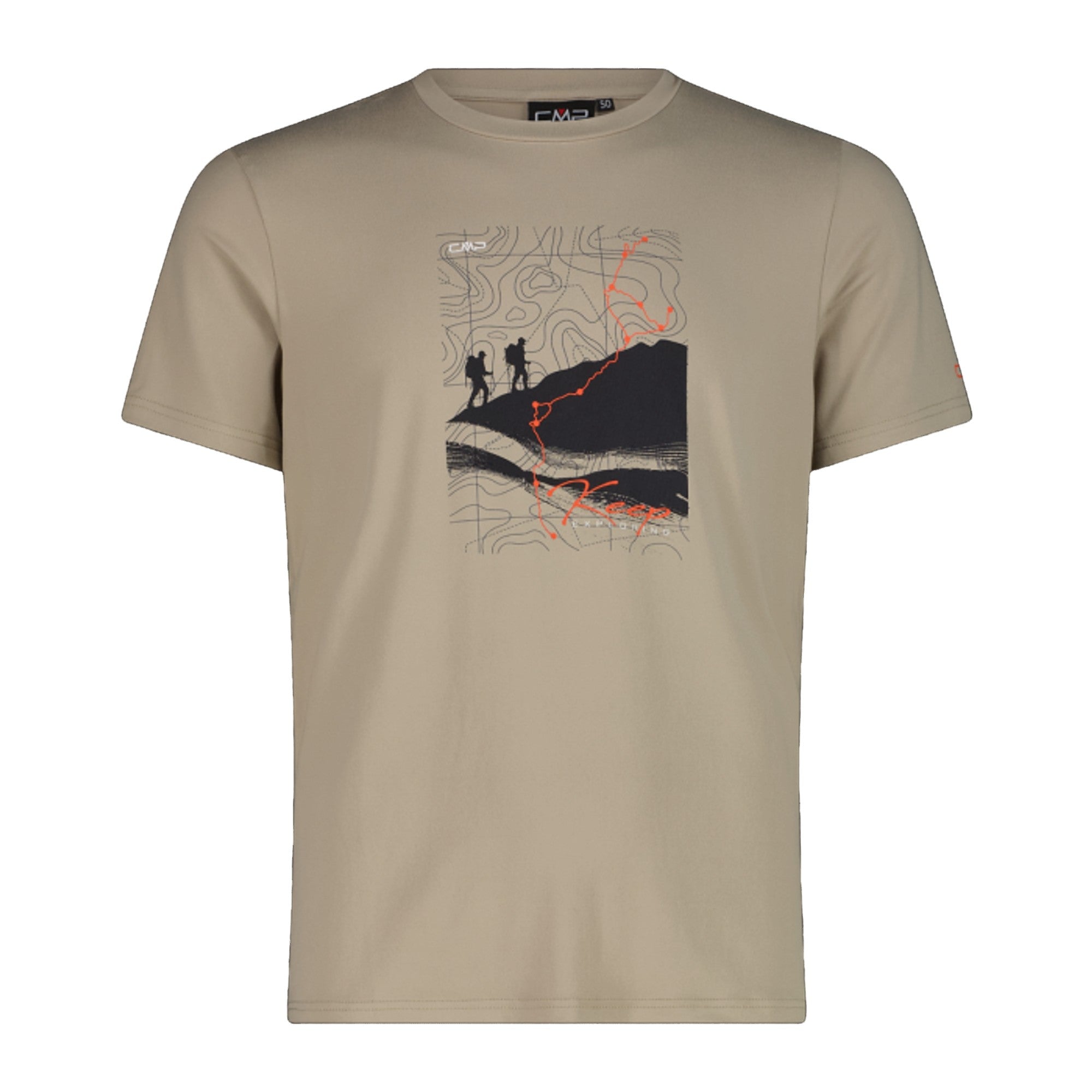 T-shirt Uomo girocollo con stampa frontale