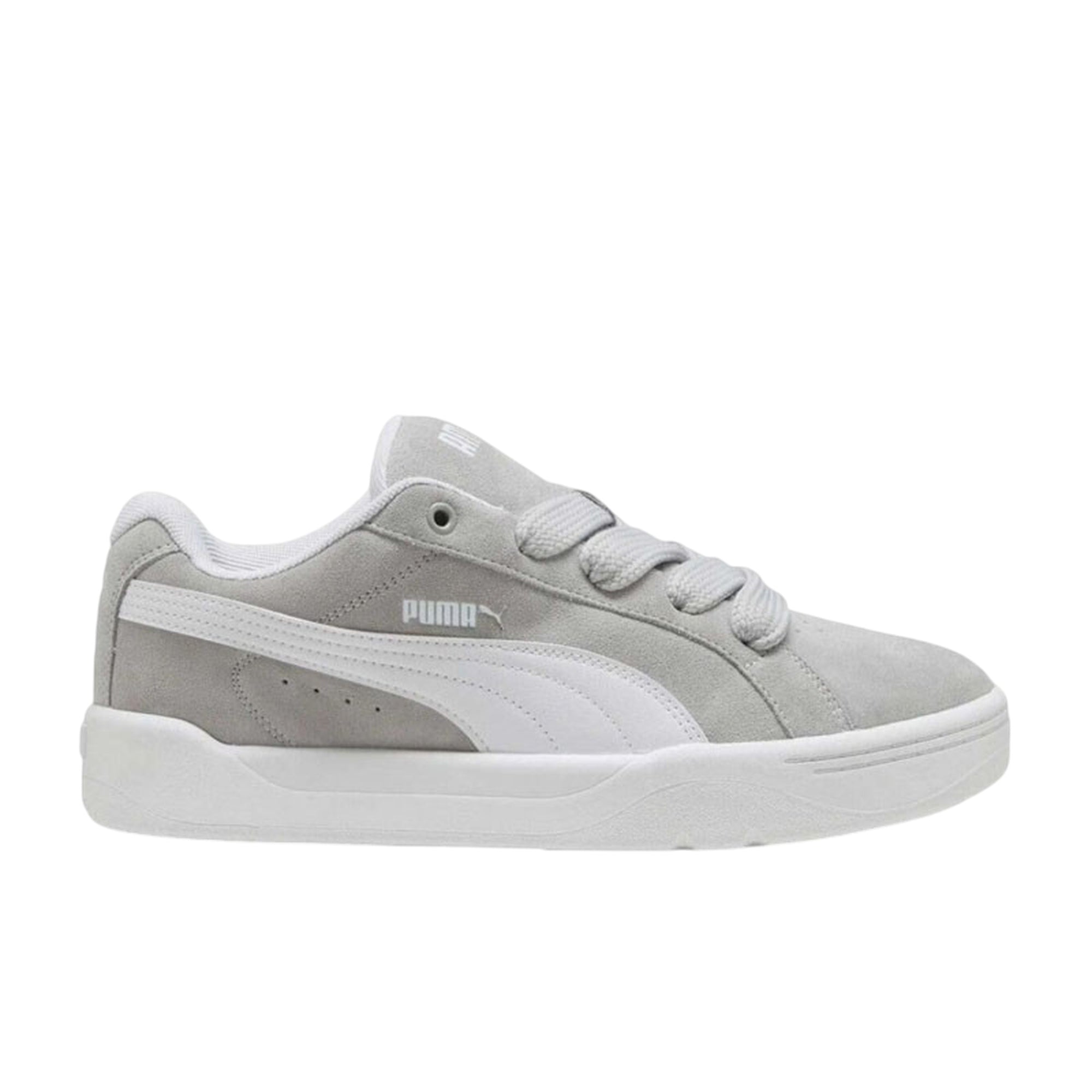 Sneakers Donna Park Lifestyle Grigie, con tomaia in pelle scamosciata