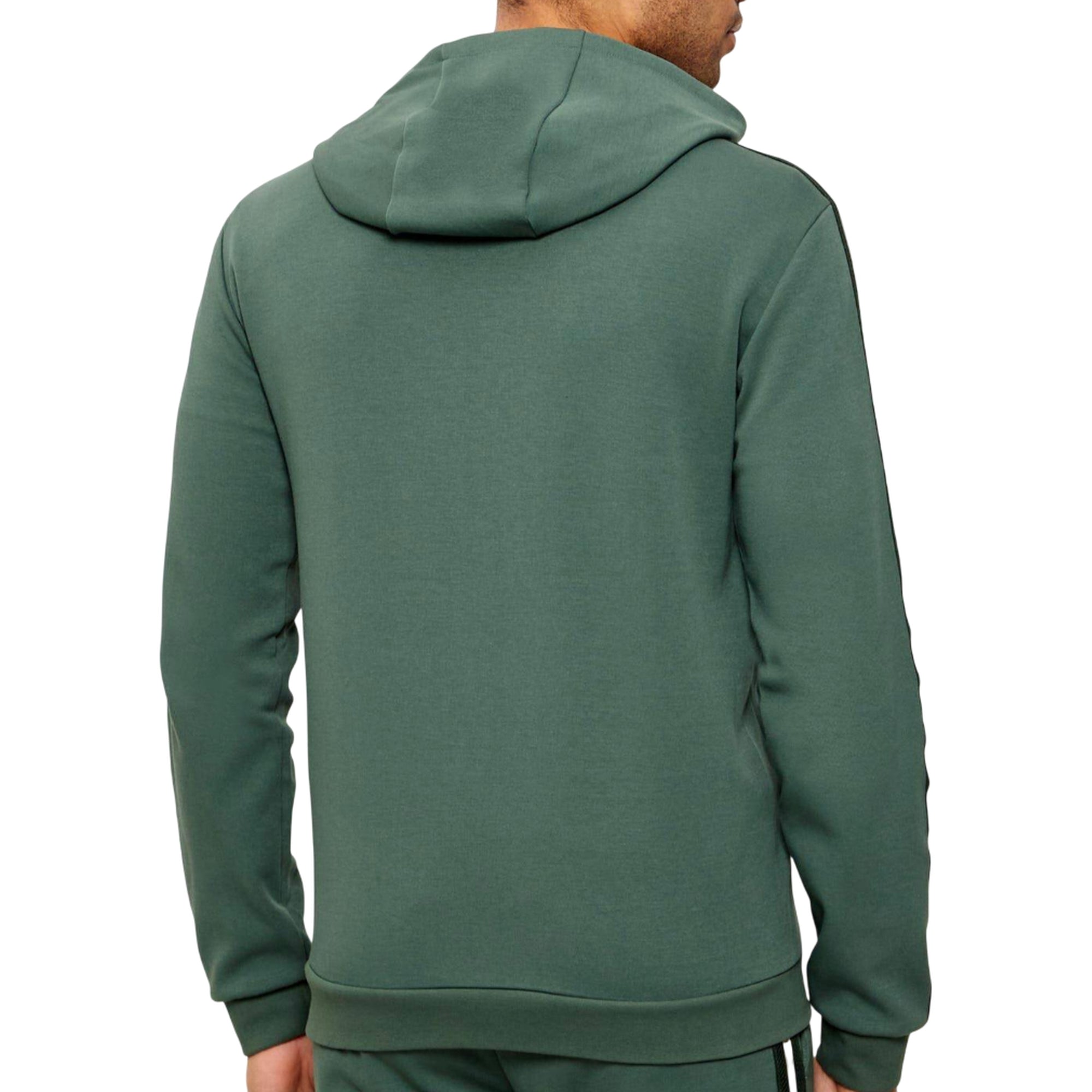 Felpa Uomo, Logo Series, con chiusura full zip e cappuccio