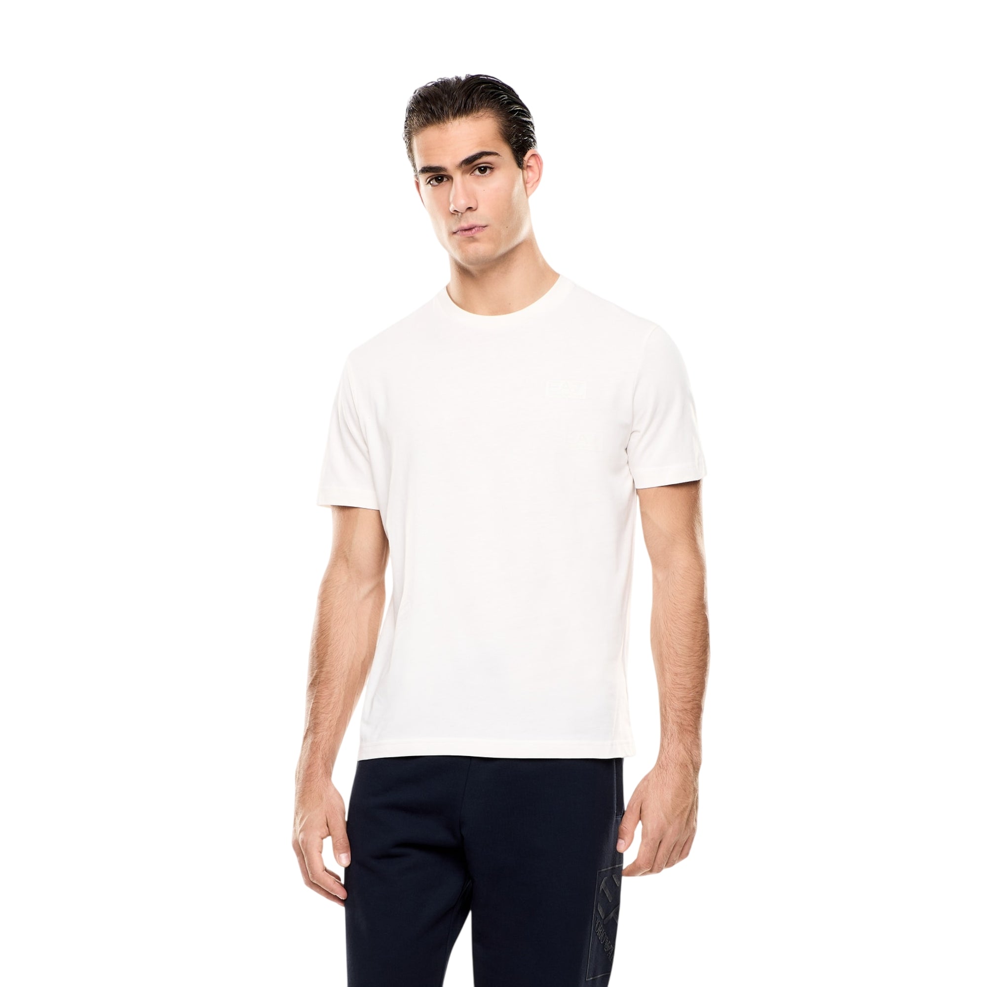 T-shirt Uomo con maxi stampa in tono colore sulla schiena