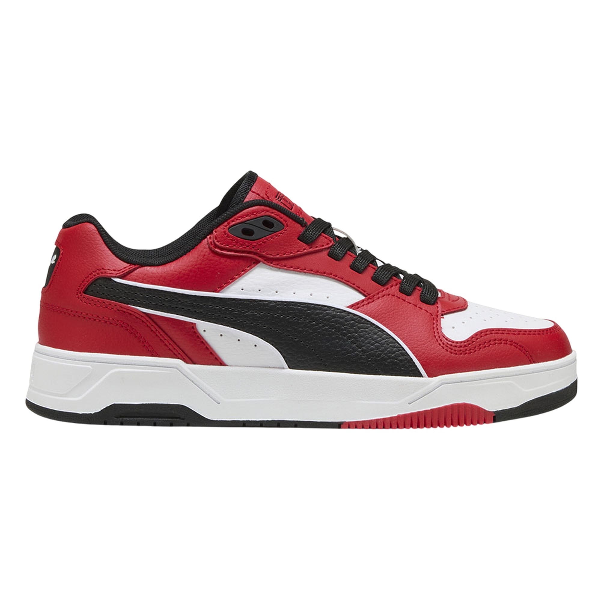 Sneakers Uomo RBD Break Low 40 Rossa/Nera/Bianca, con punta tonda traforata