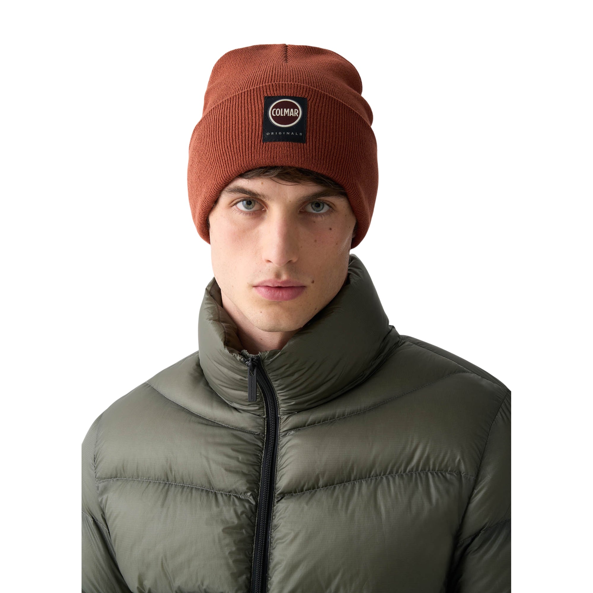 Cappello Unisex, in acrilico, con risvolto sul fondo