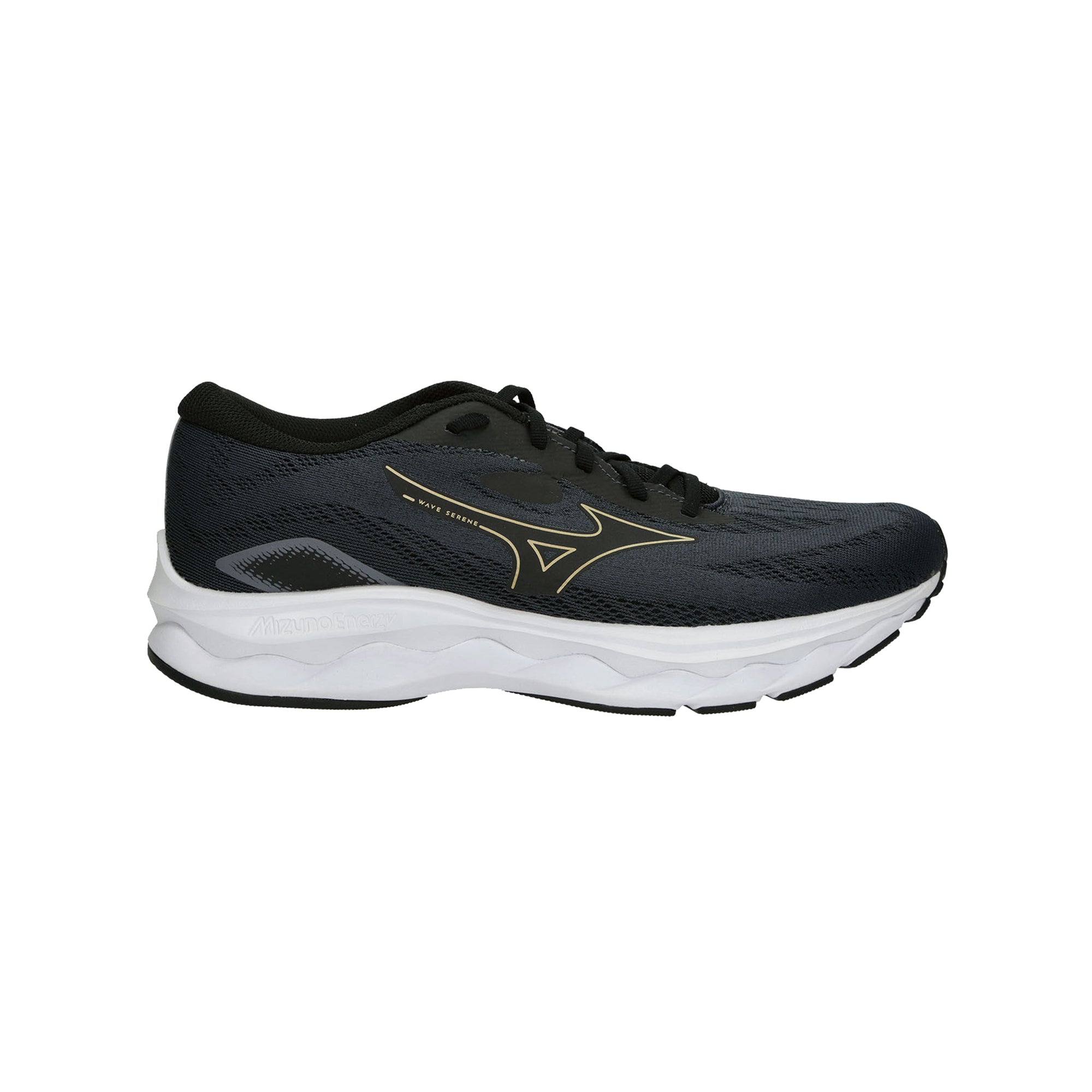 Mizuno Wave Serene Scarpe da Corsa Uomo Nero Bianco