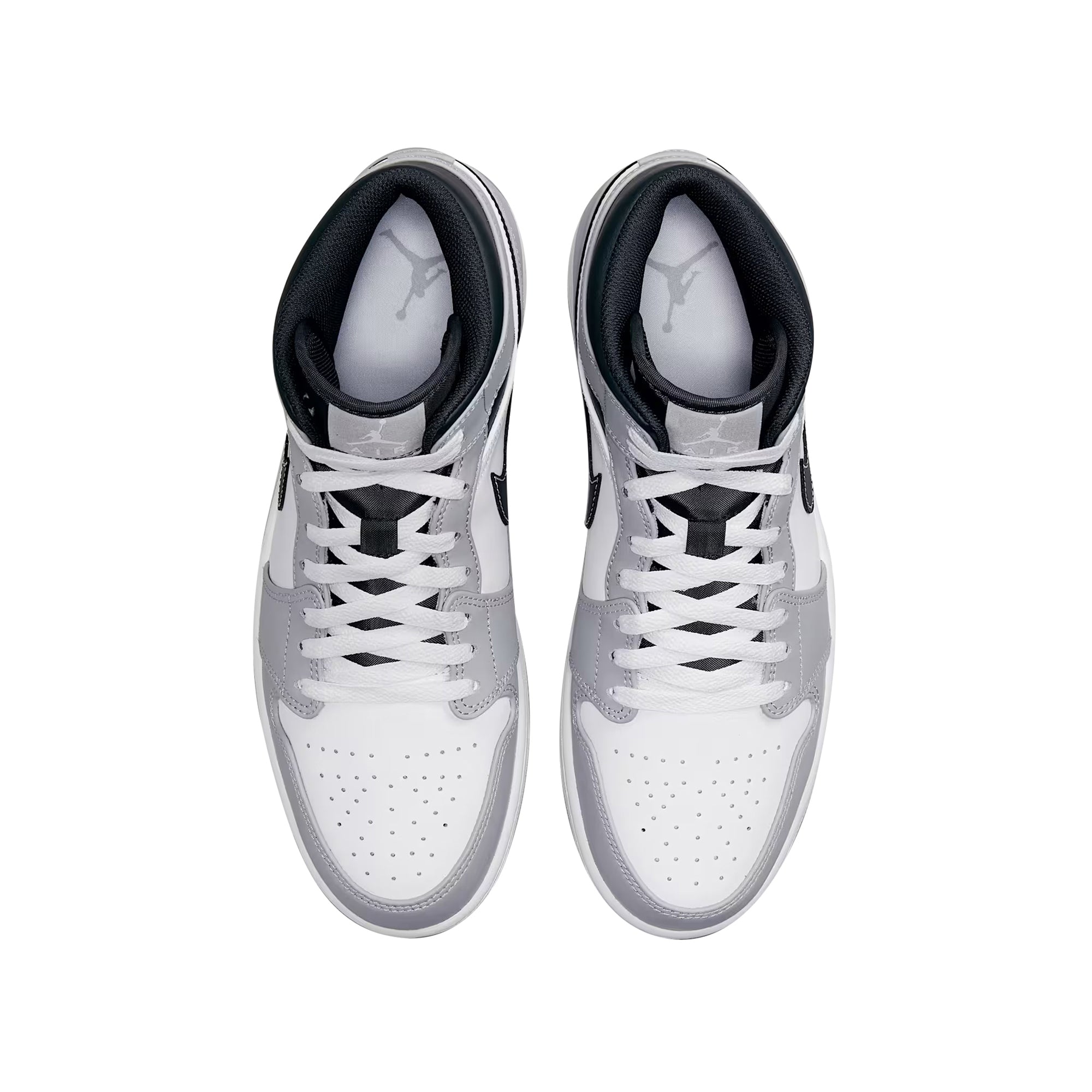 Sneakers Uomo Air Jordan 1 Mid, in pelle con logo a contrasto