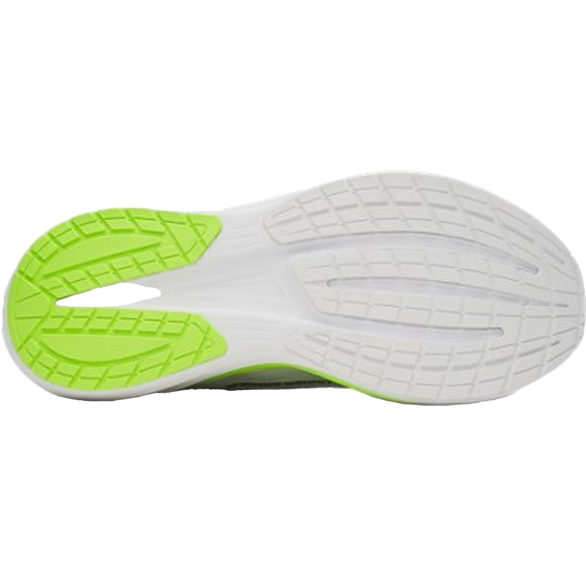Scarpa Running Uomo Velociti Pace bianco e verde suola