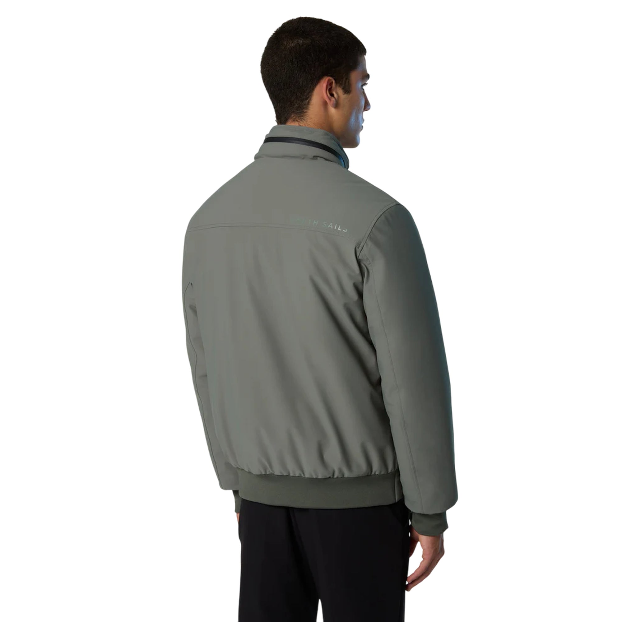 Giacca bomber Uomo Voyager Sailor Verde modello retro