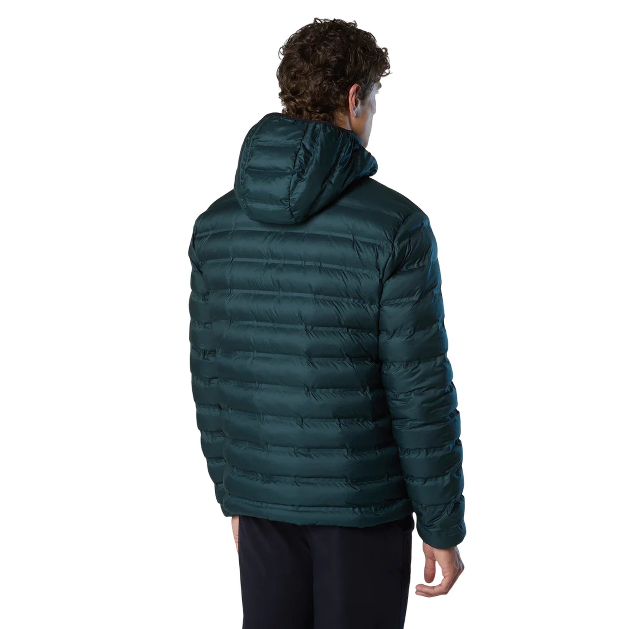 Piumino Uomo Classic Laser Verde scuro modello retro