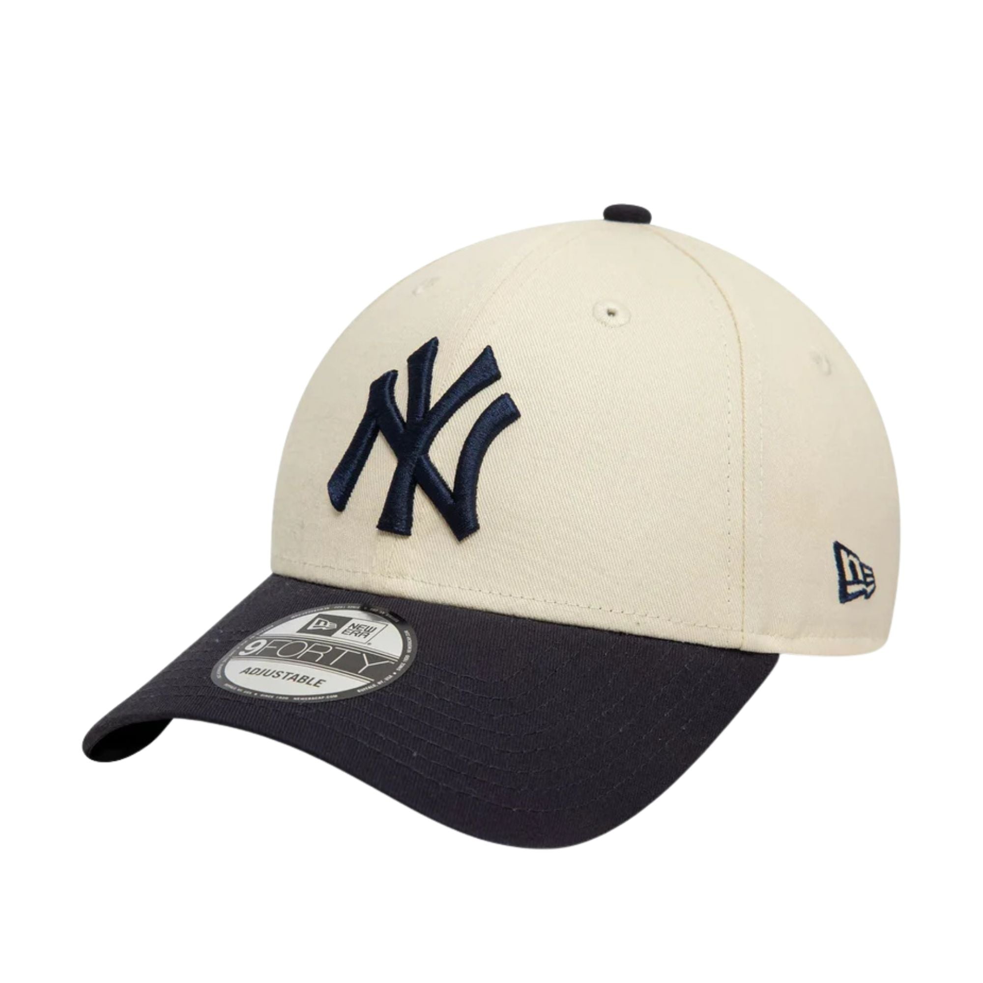 Cappello Uomo New York Yankees, bicolore, con visiera