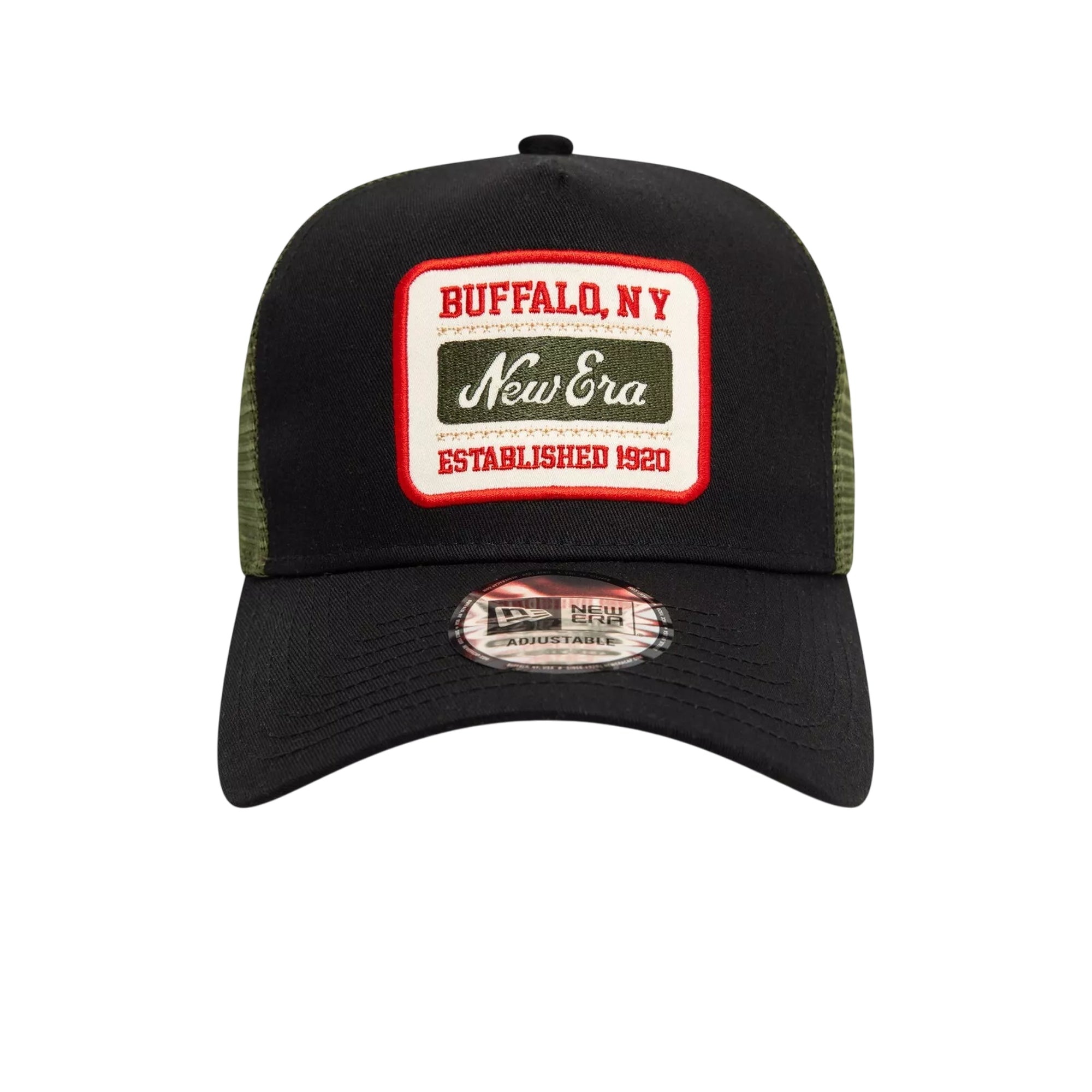 Cappello Uomo Trucker Patch Buffalo NY