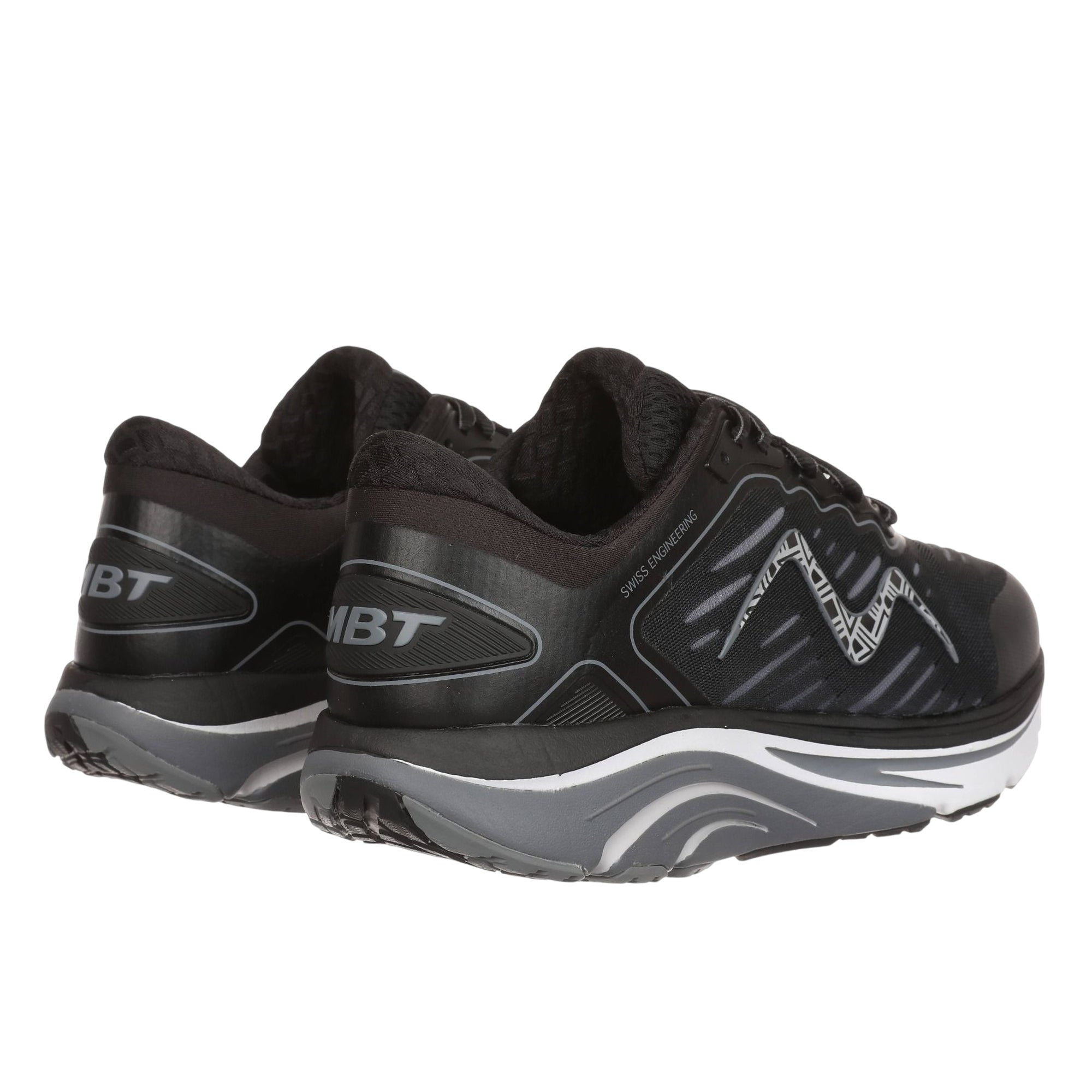 Scarpa Uomo MBT-2000 II Lace Up, Nera, con tomaia traspirante