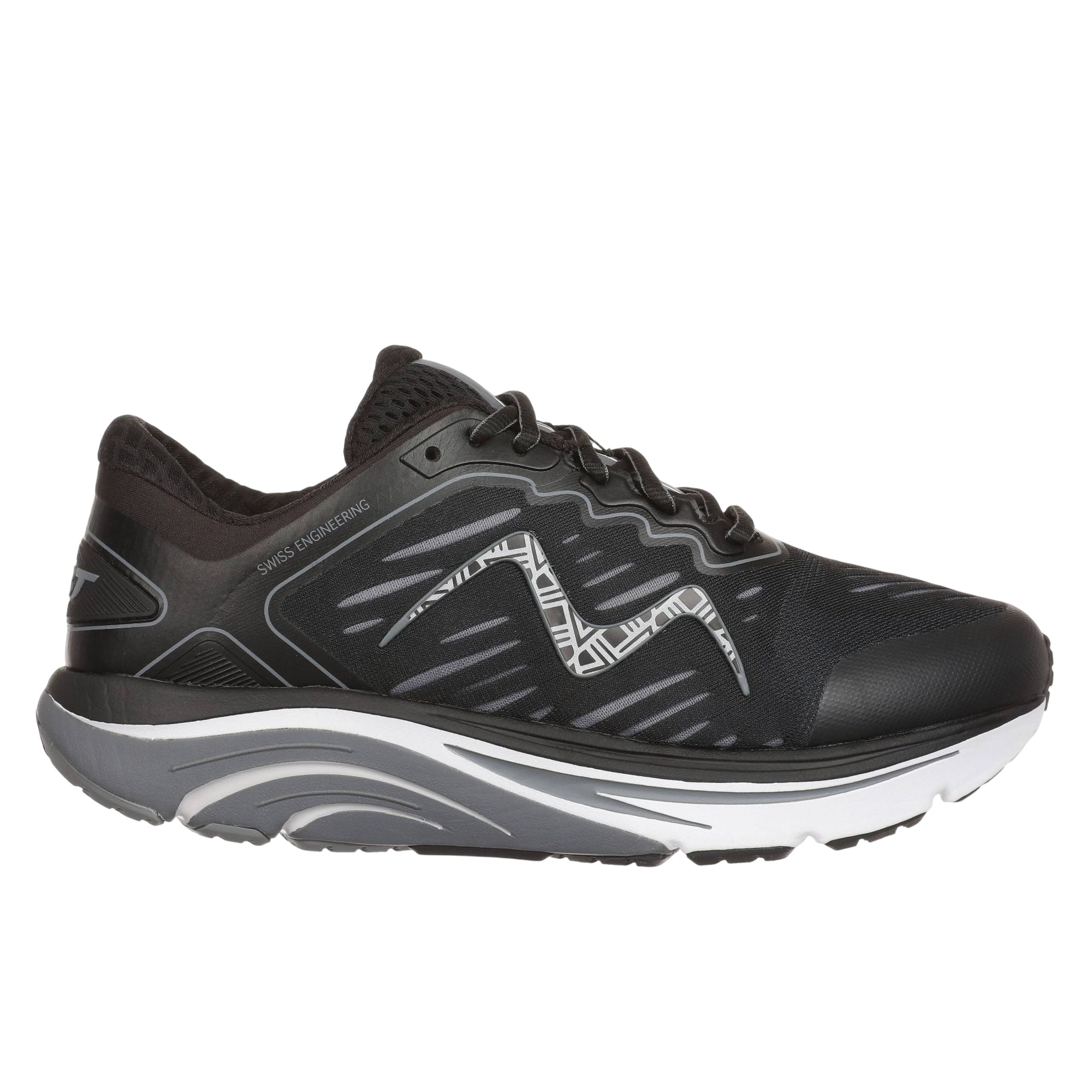 Scarpa Uomo MBT-2000 II Lace Up, Nera, con tomaia traspirante