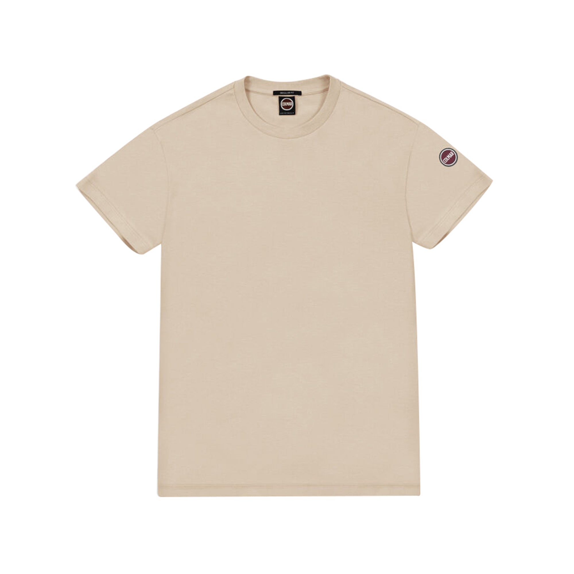 T-shirt in piqué di cotone Beige Colmar Noi Sport