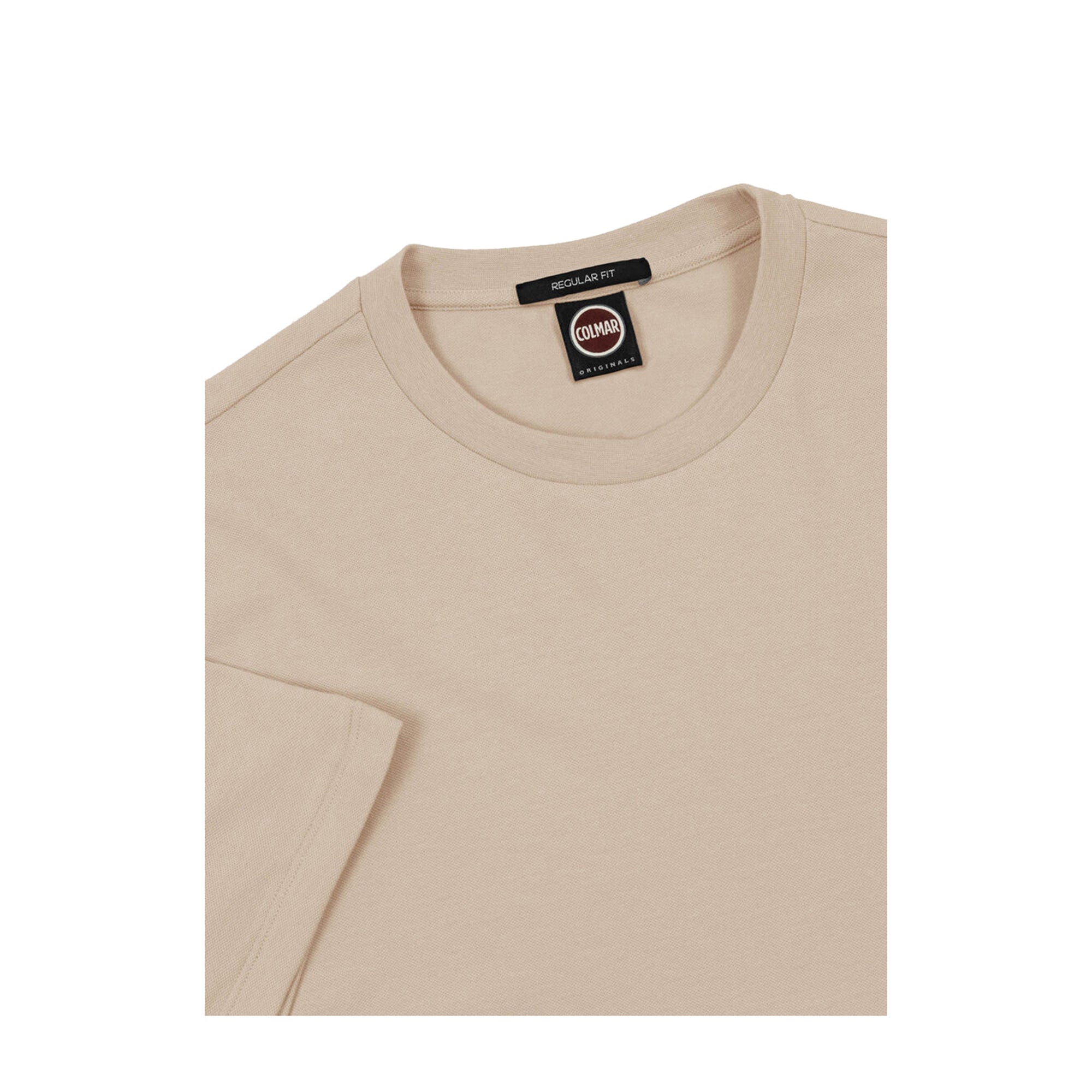 Colmar T-shirt in piqué di cotone Beige