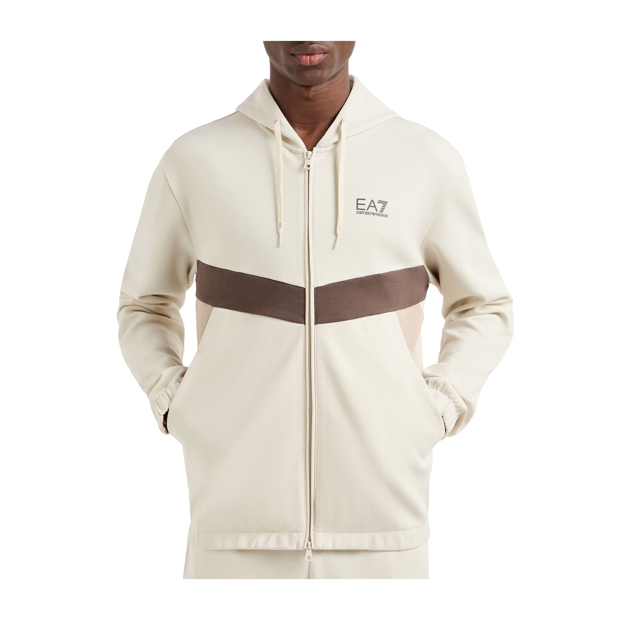 Tuta Uomo Summer Block, con cappuccio e pantalone con vita elasticizzata