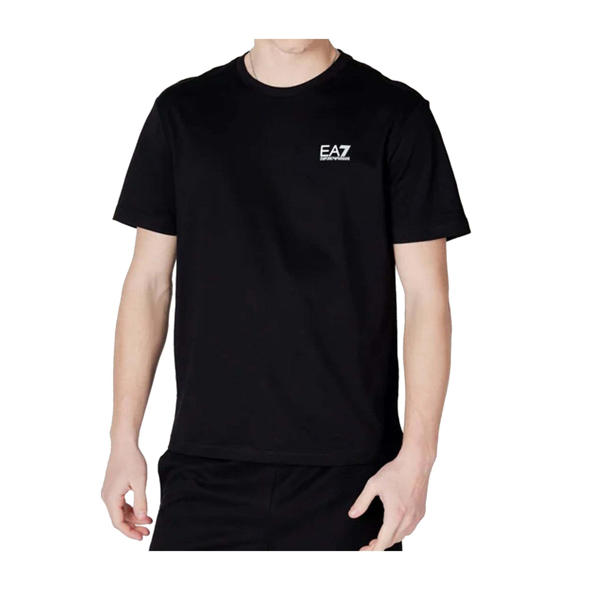 T-shirt Uomo elasticizzata, a tinta unita, con maxi stampa sulla schiena