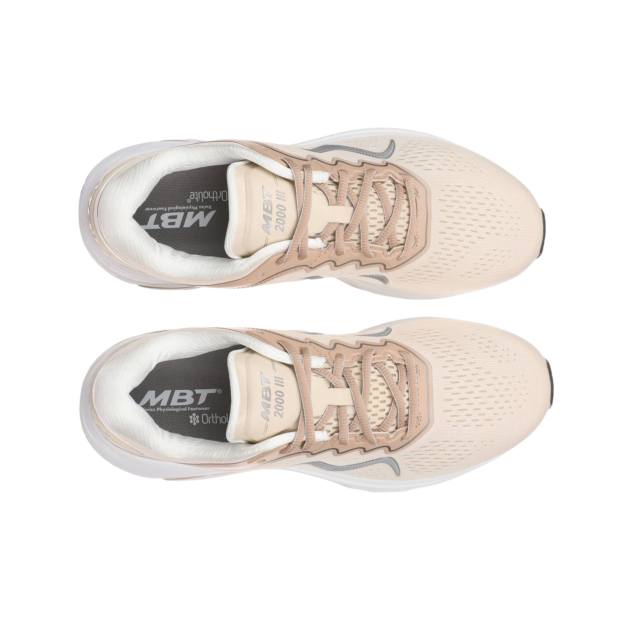 Scarpa Donna 2000 III Lace Up da corsa Beige, con tecnologia sensor