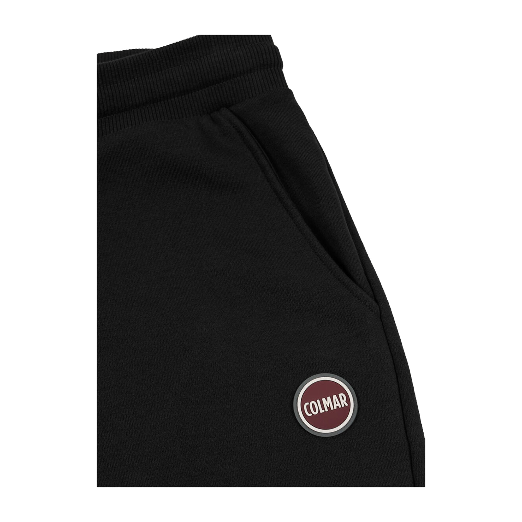 Colmar Bermuda Uomo in felpa con taschino Nero