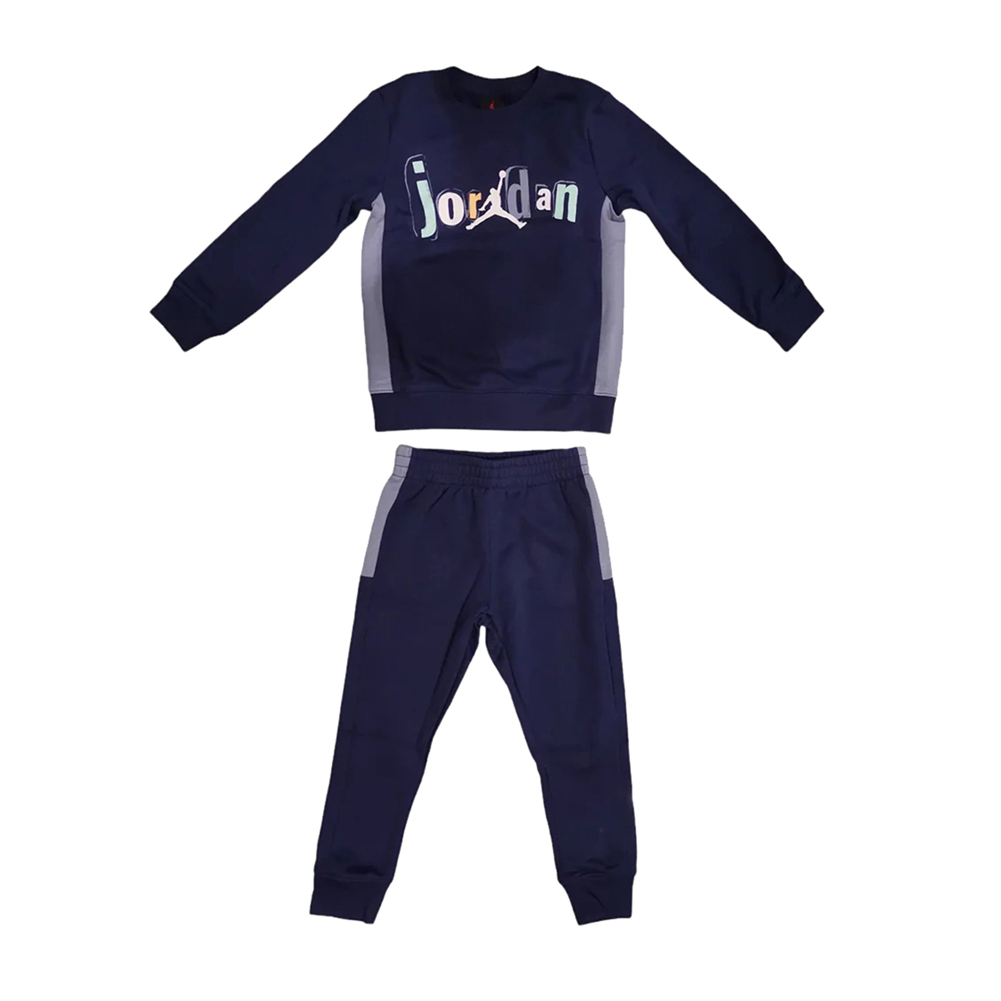 NIKE Jordan Tuta Bambino Jumpman Blu