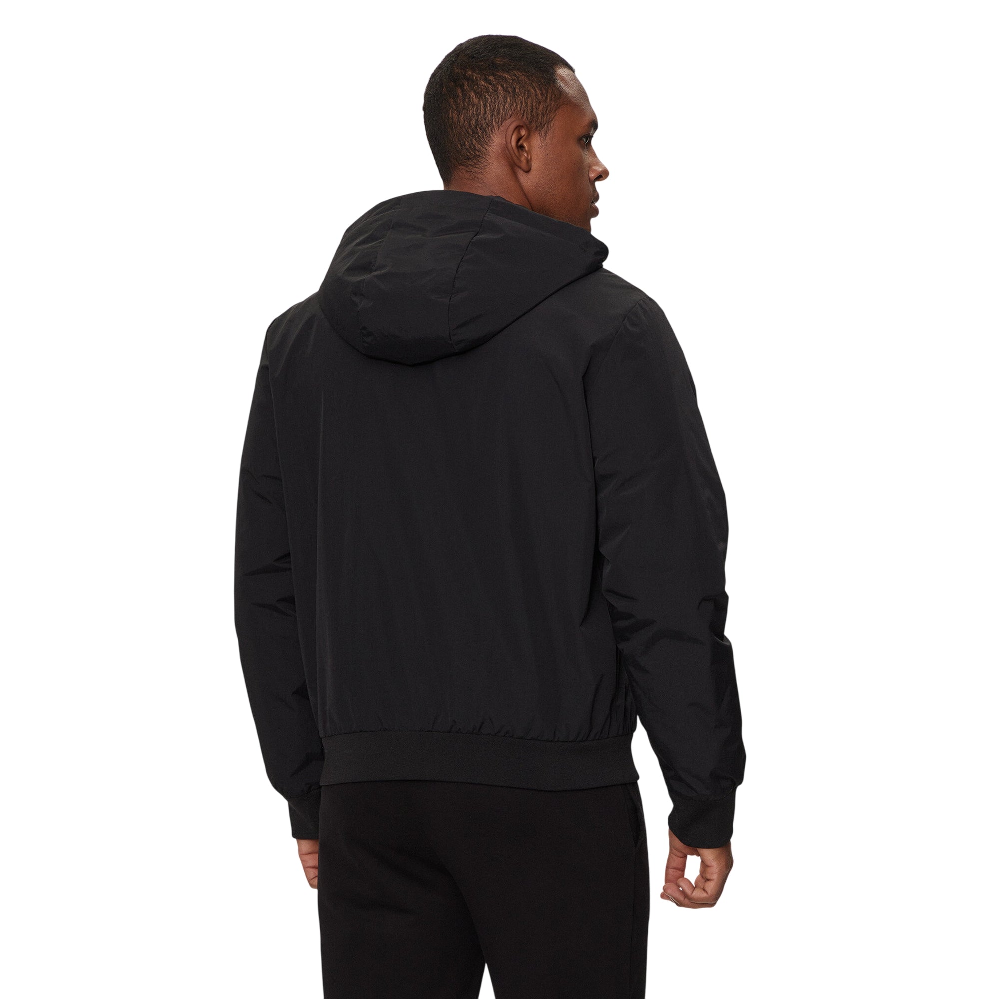 Giubbino Bomber Uomo con logo a contrasto modello retro