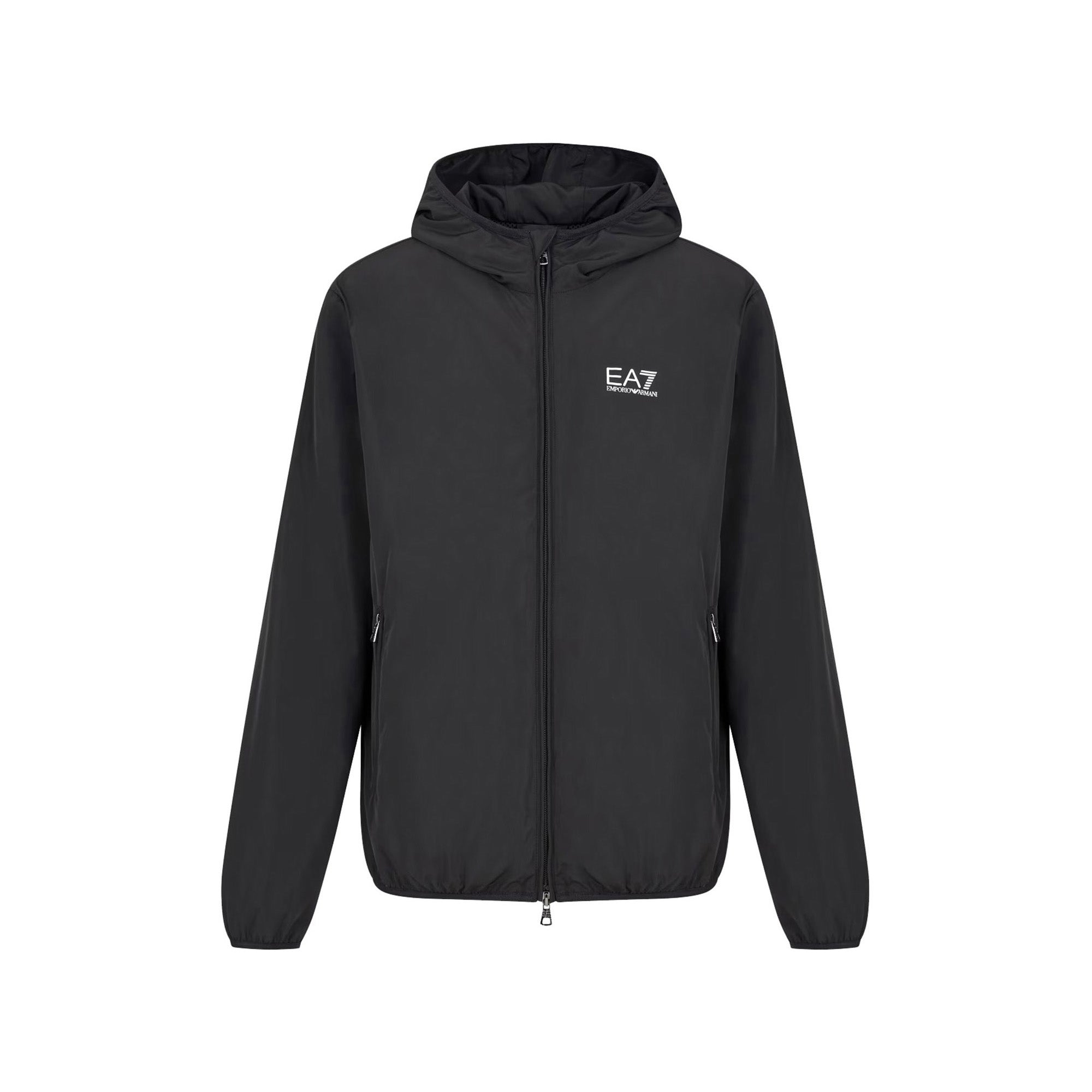 Bomber con cappuccio Core Identity Nero