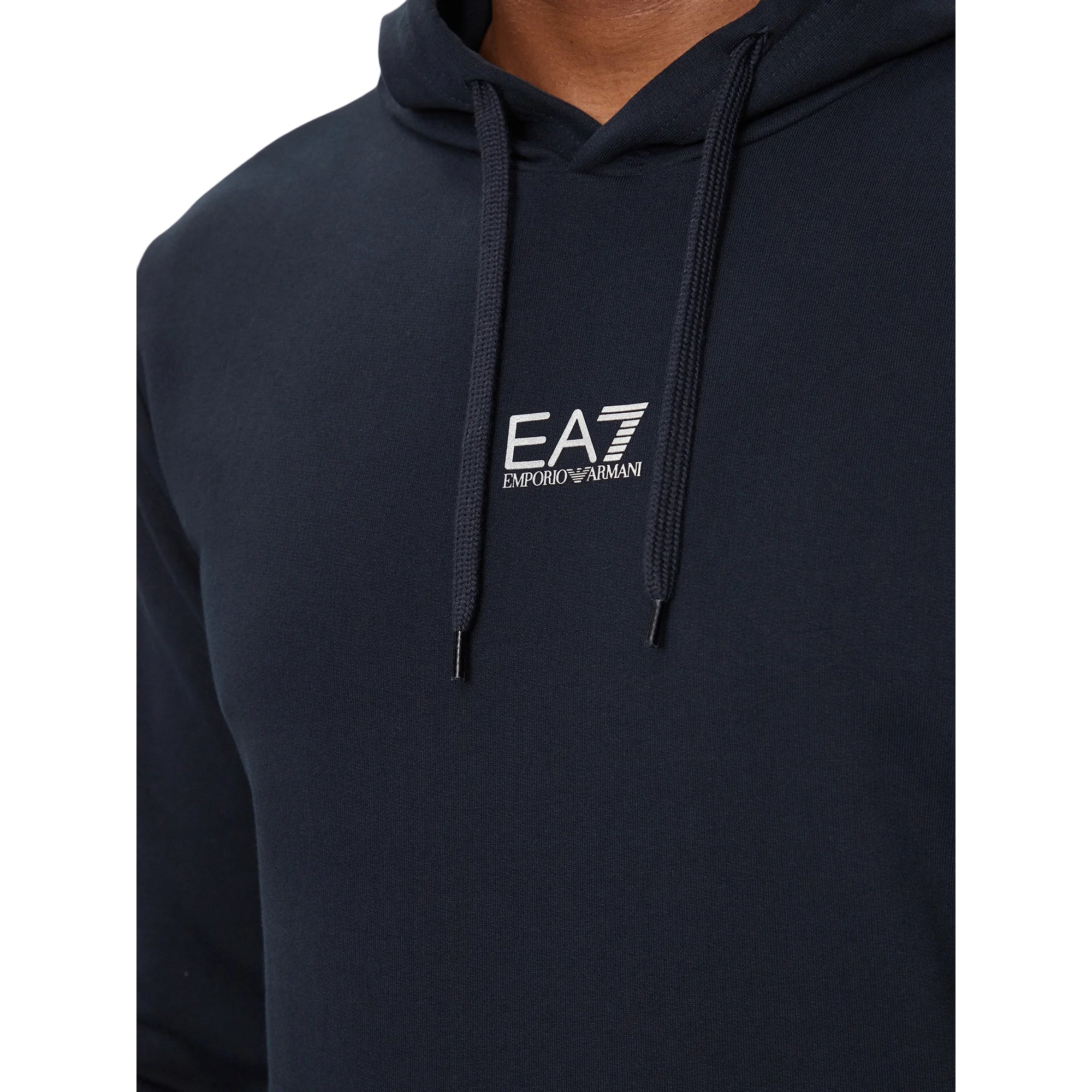 Felpa Uomo con cappuccio dotato di coulisse e logo frontale