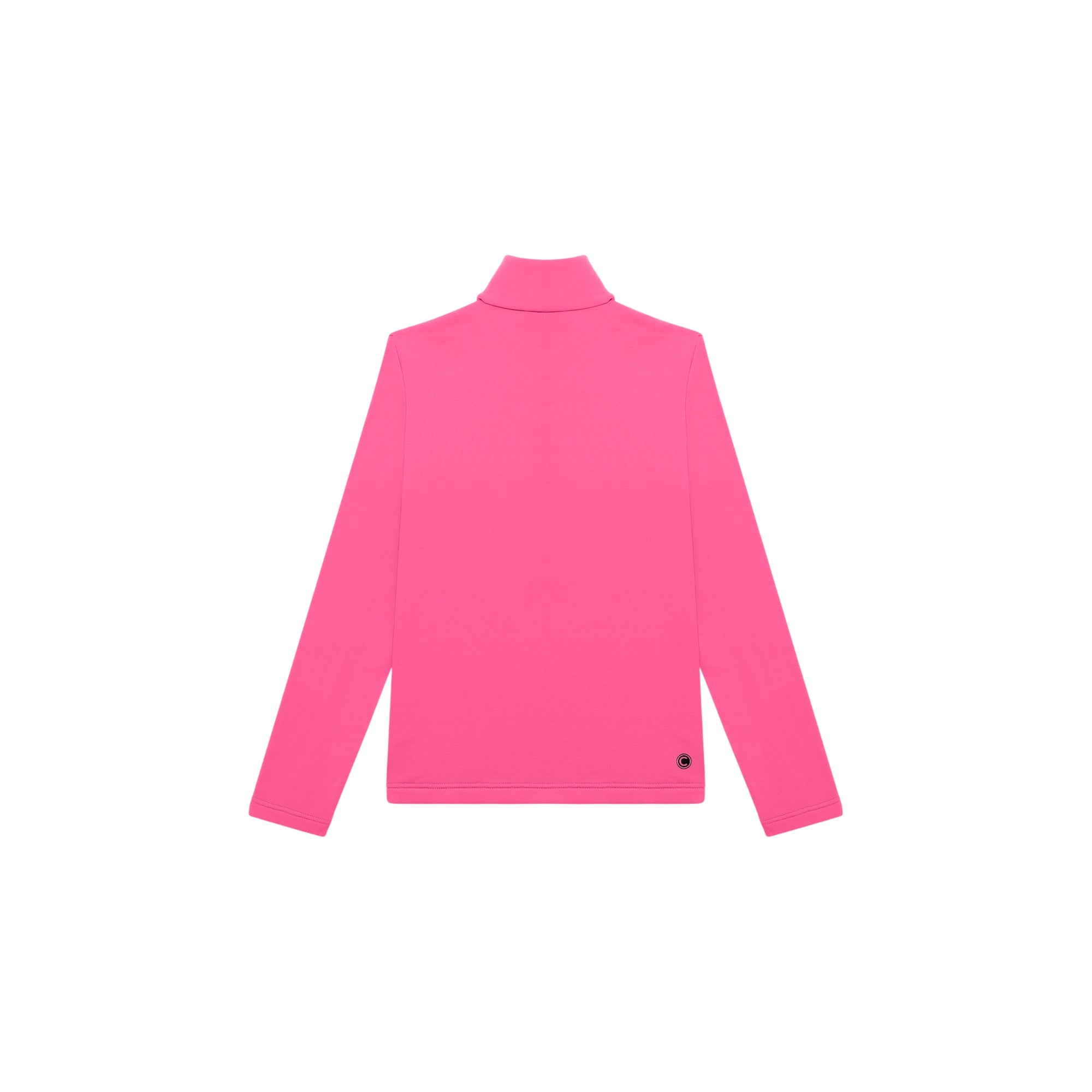 Pile da Sci Donna con zip 1/4 Fucsia retro