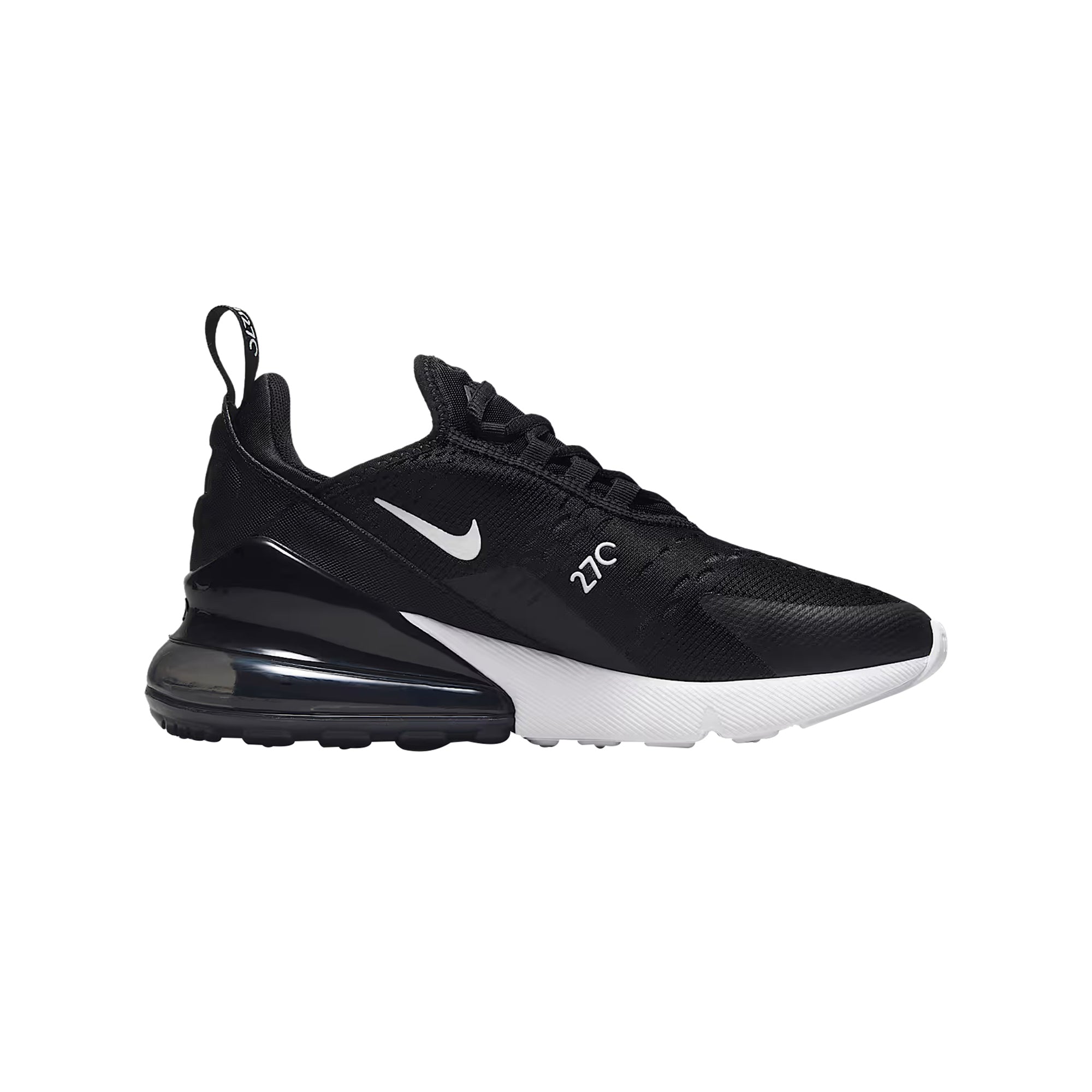 Sneakers Ragazzi Air Max 270 Nere, con ammortizzazione in schiuma