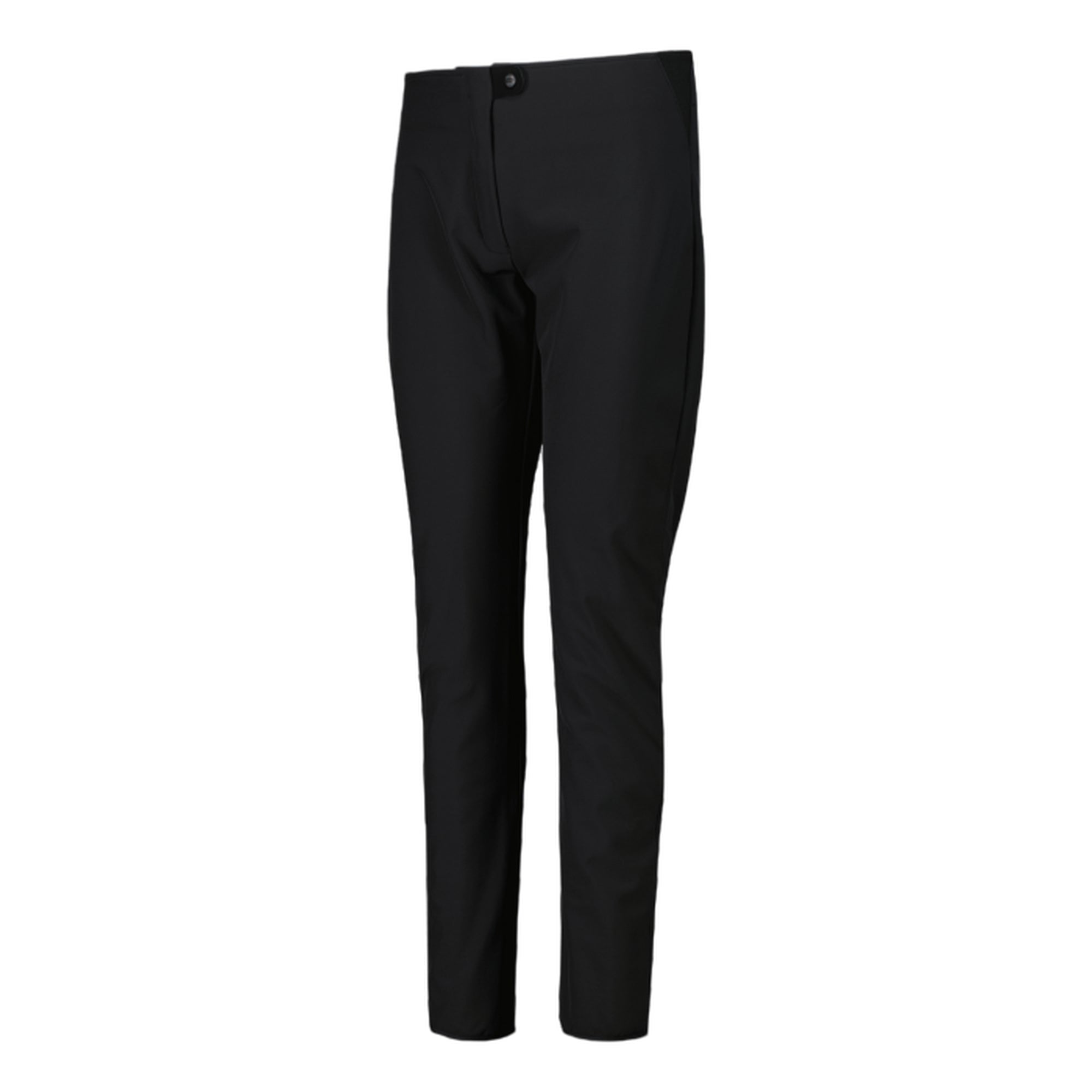 Pantaloni Sci a sigaretta da Donna in softshell Nero