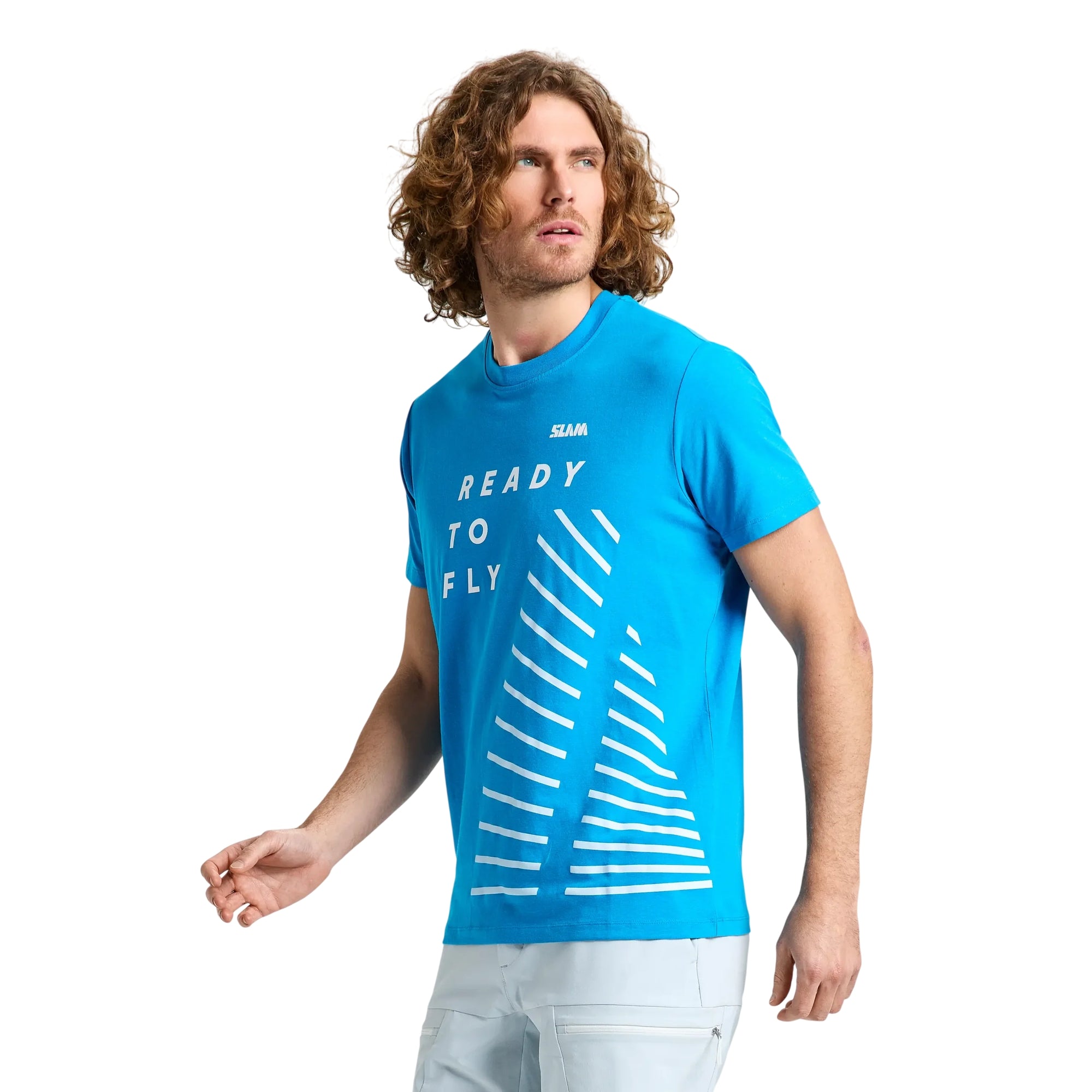 T-shirt Uomo Foil con stampa frontale a contrasto frontale