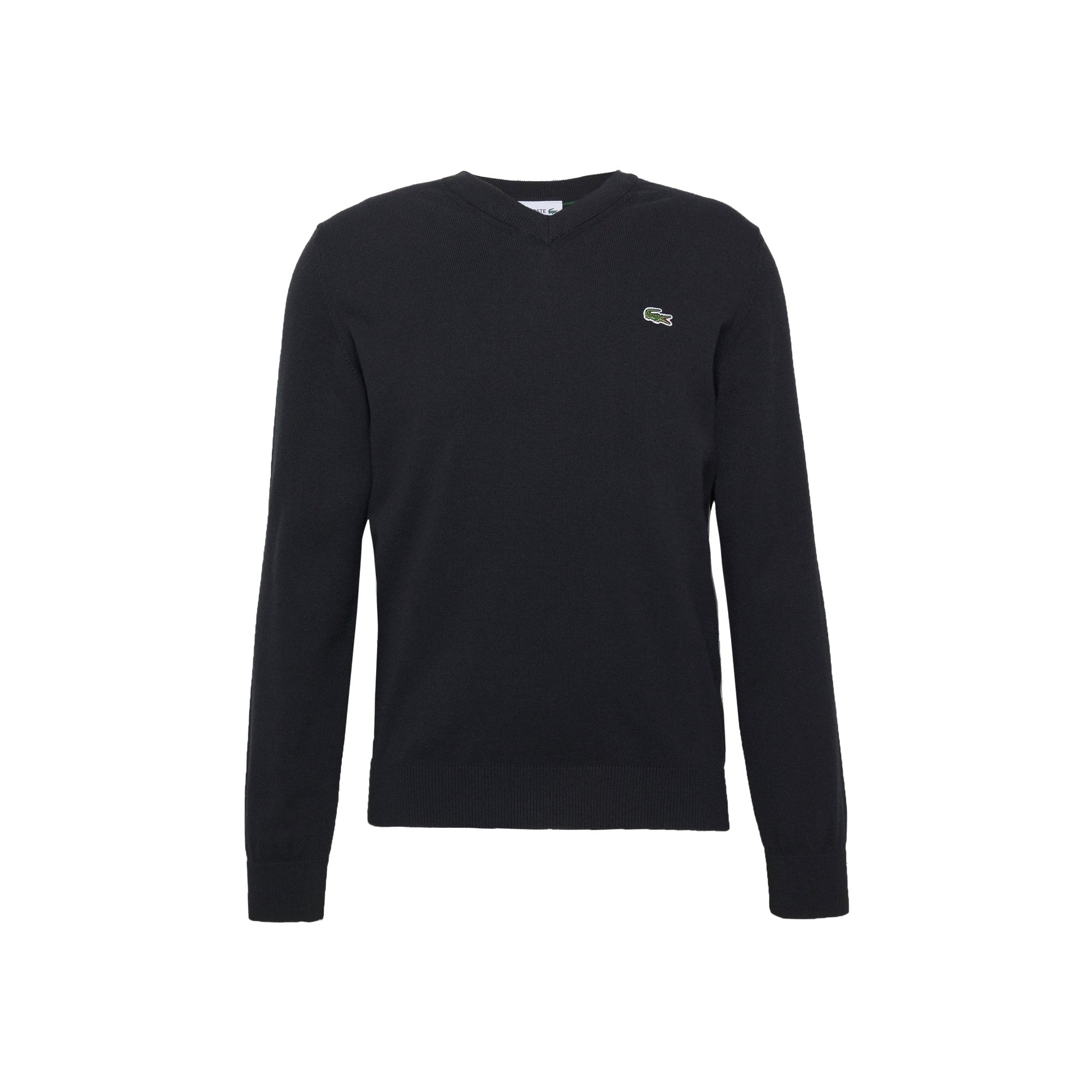 Pullover Uomo con scollo a V Nero