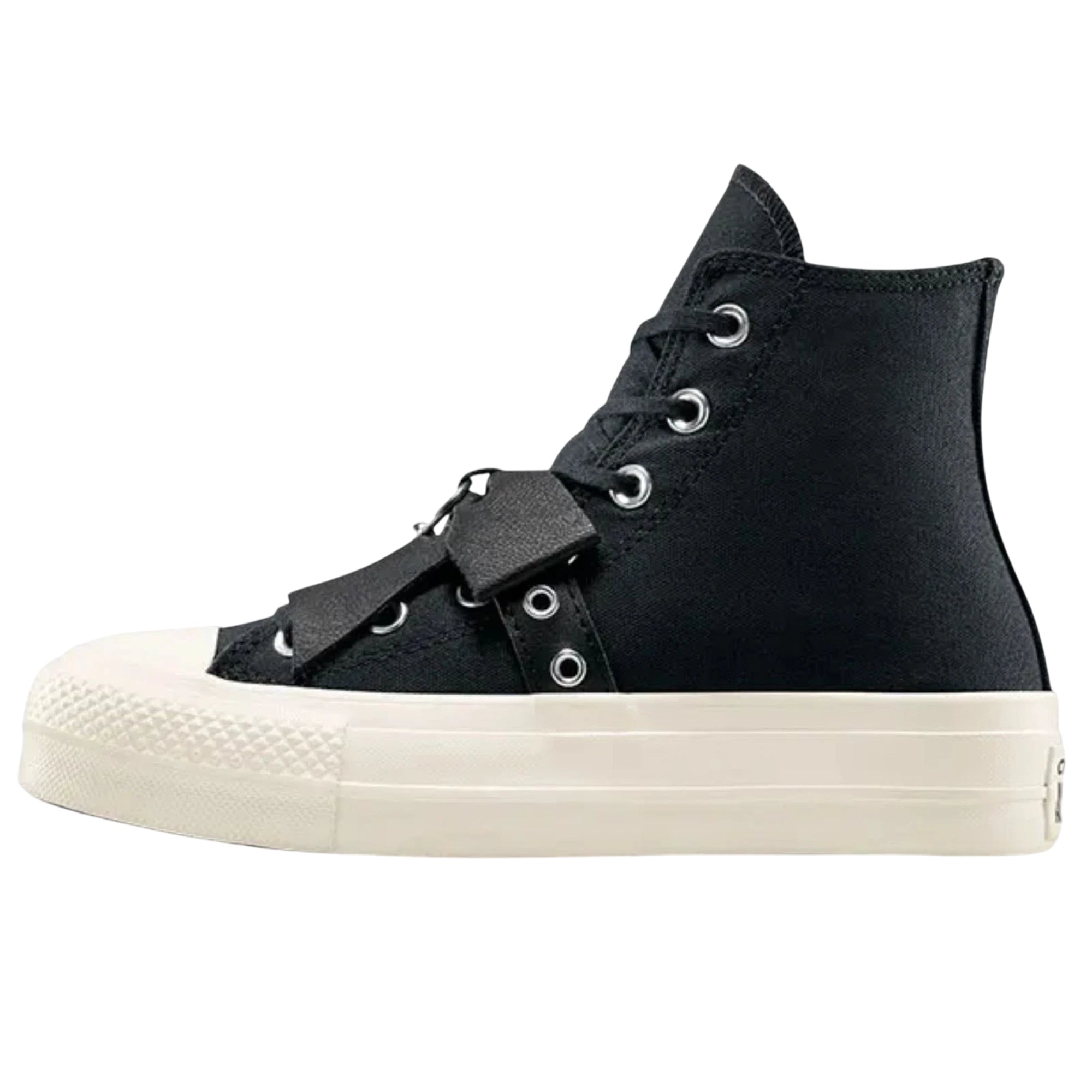 Sneakers Donna platform, con fiocco frontale e suola platform