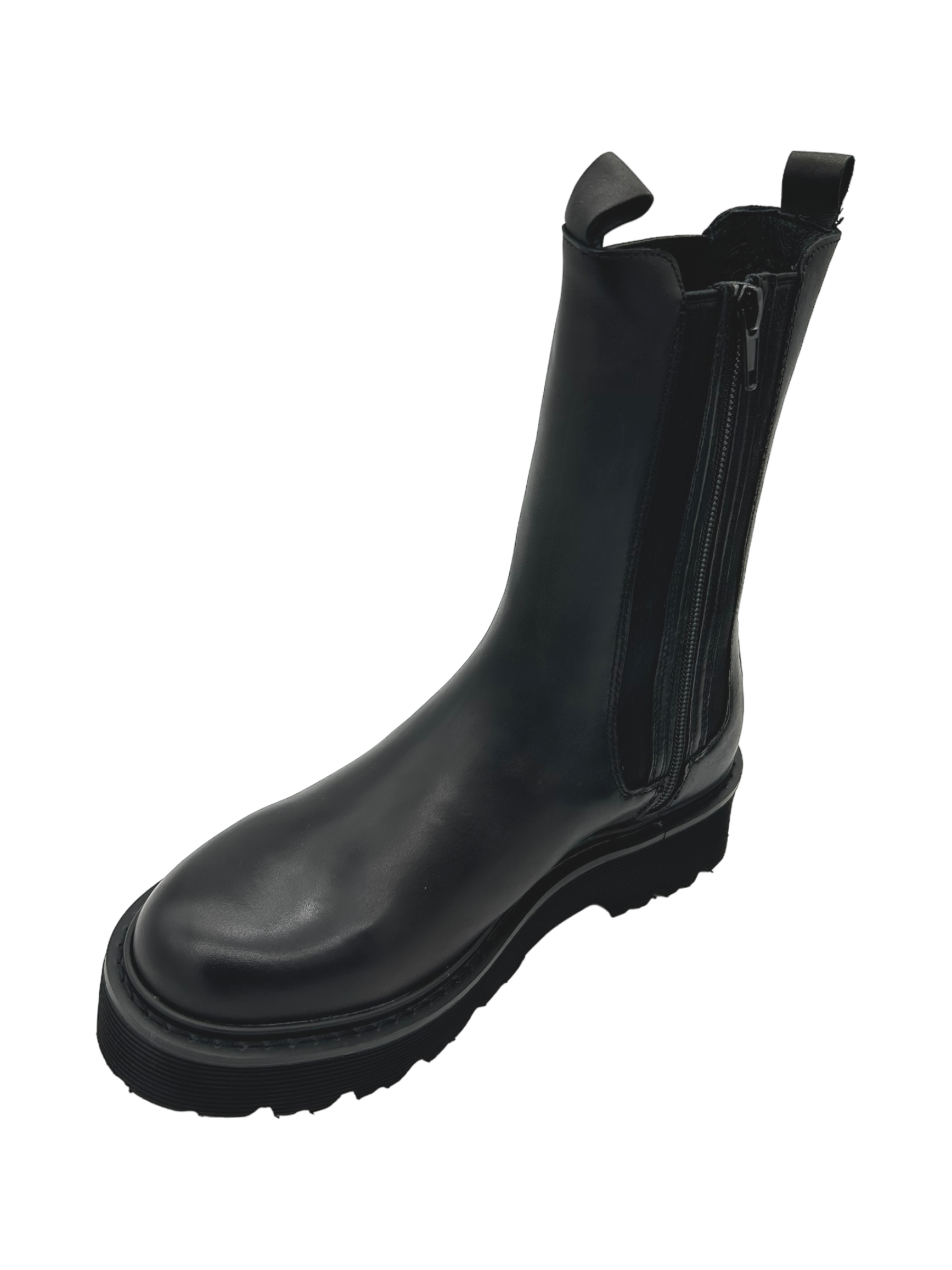 Anfibio pelle donna Black Slash 3267