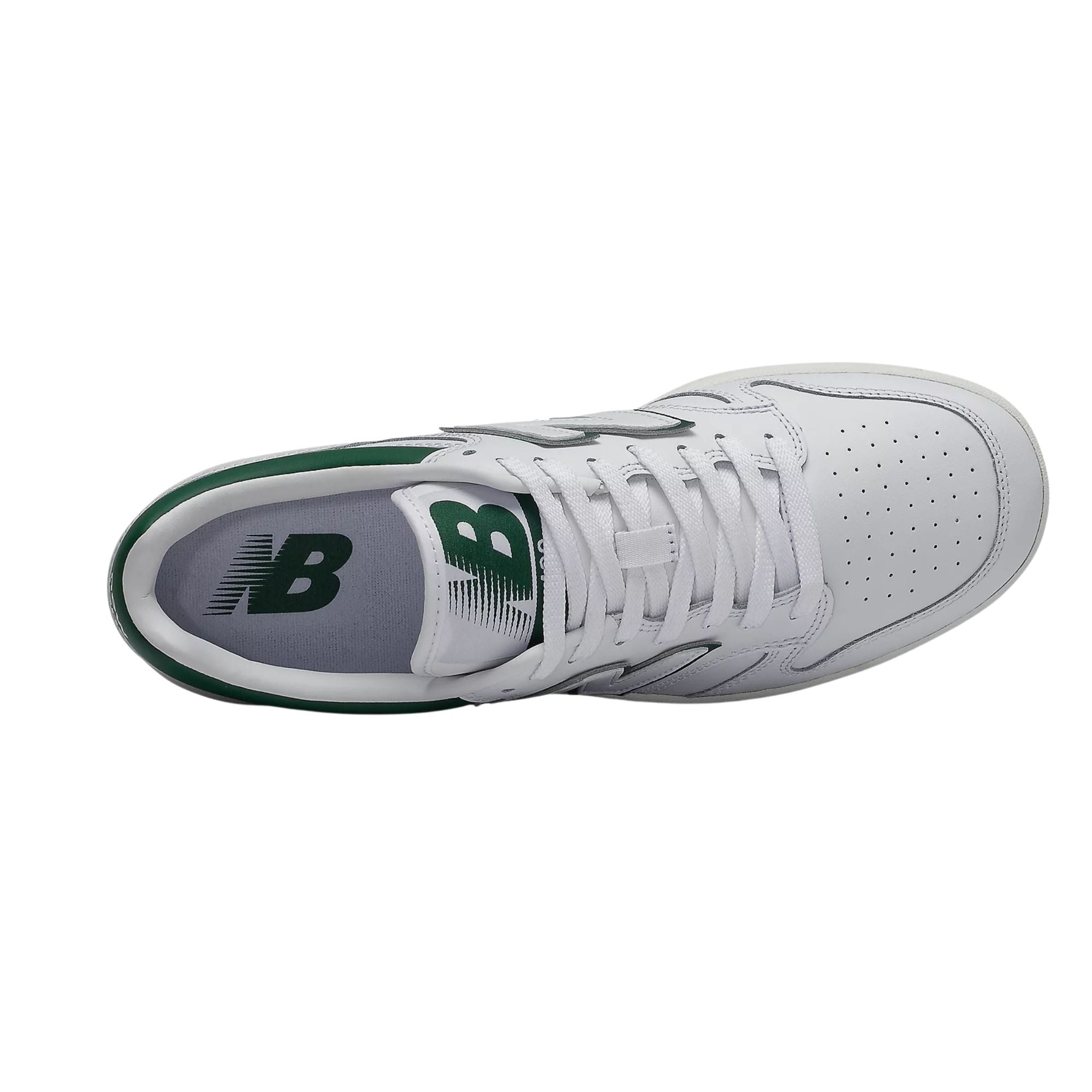 Sneakers Basse Unisex 480 Bianco e Verde