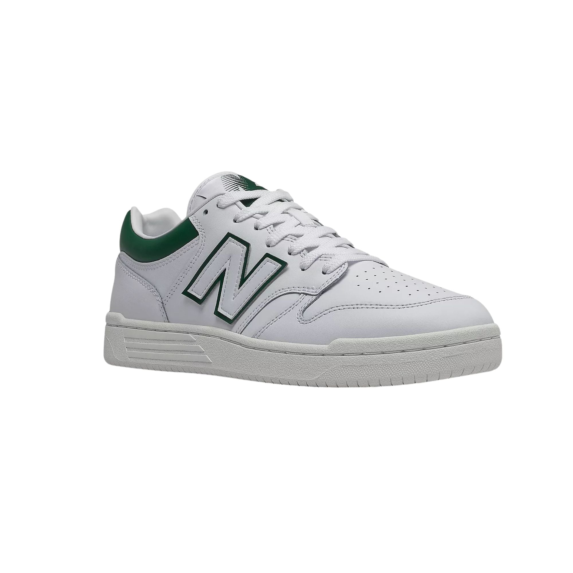 Sneakers Basse Unisex 480 Bianco e Verde