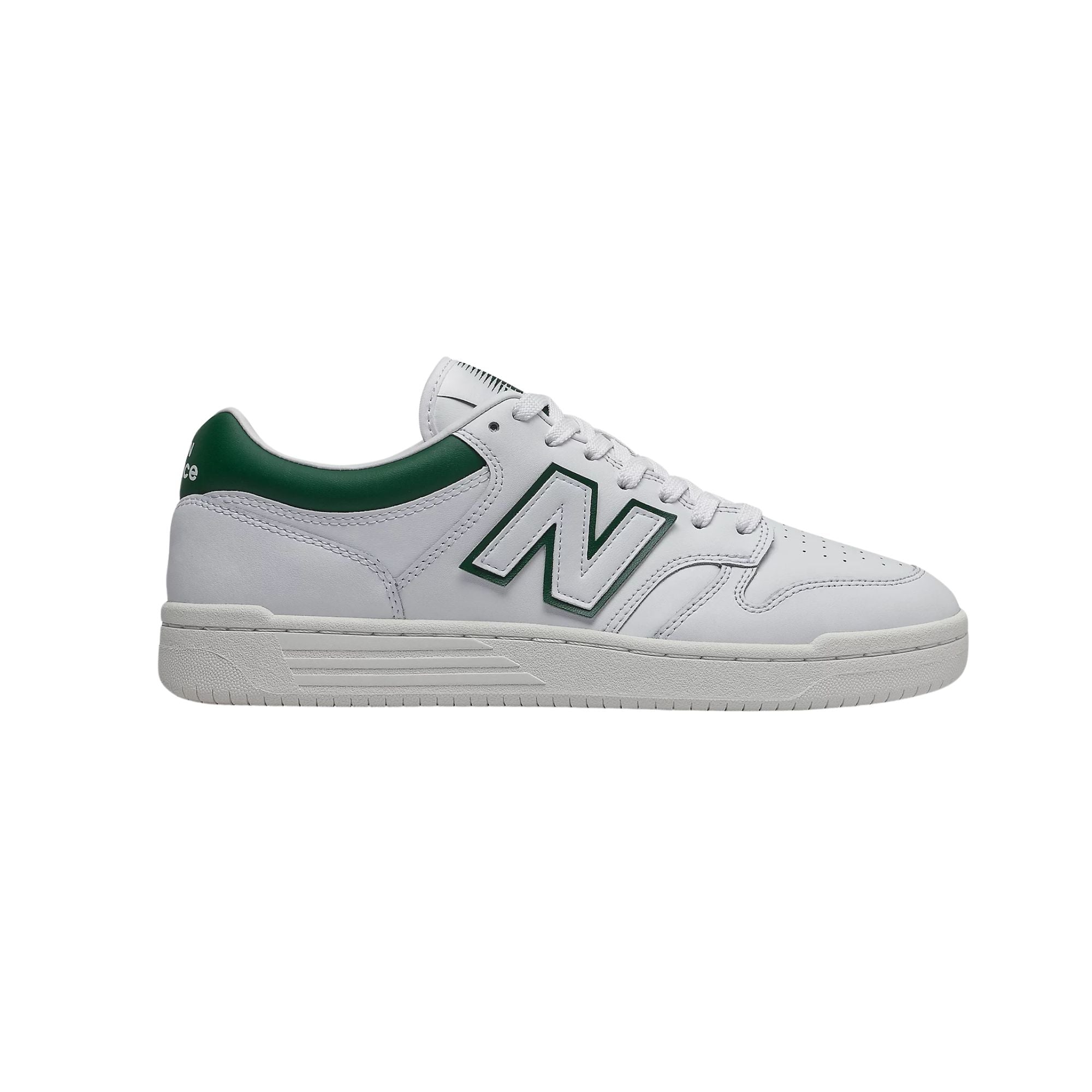 Sneakers Basse Unisex 480 Bianco e Verde