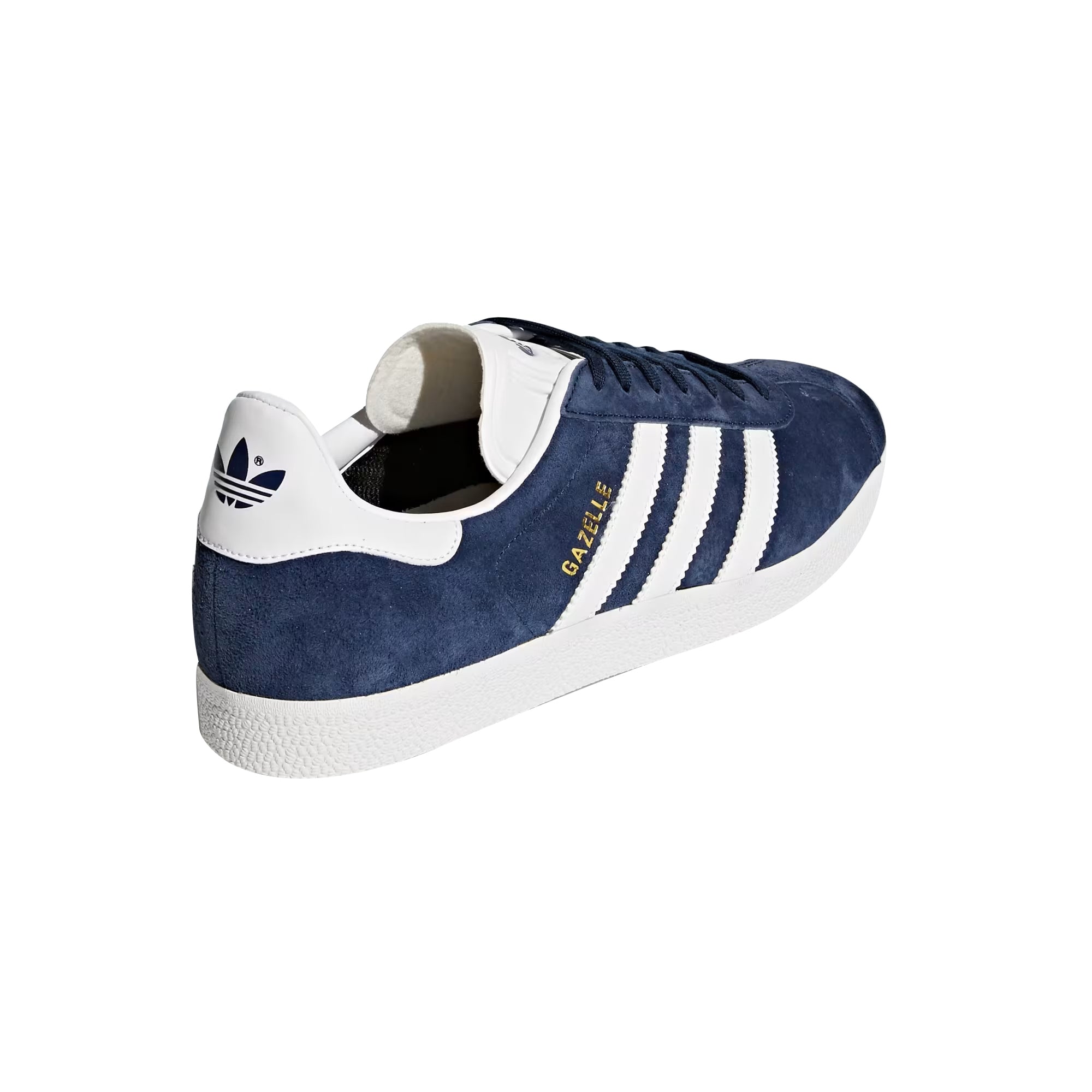 Sneakers Uomo Gazelle con le iconiche 3 strisce bianche ed una tomaia in suede