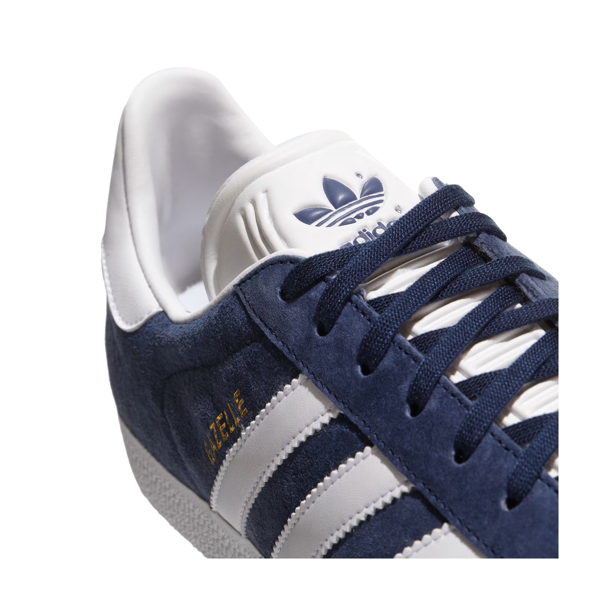 Sneakers Uomo Gazelle con le iconiche 3 strisce bianche ed una tomaia in suede