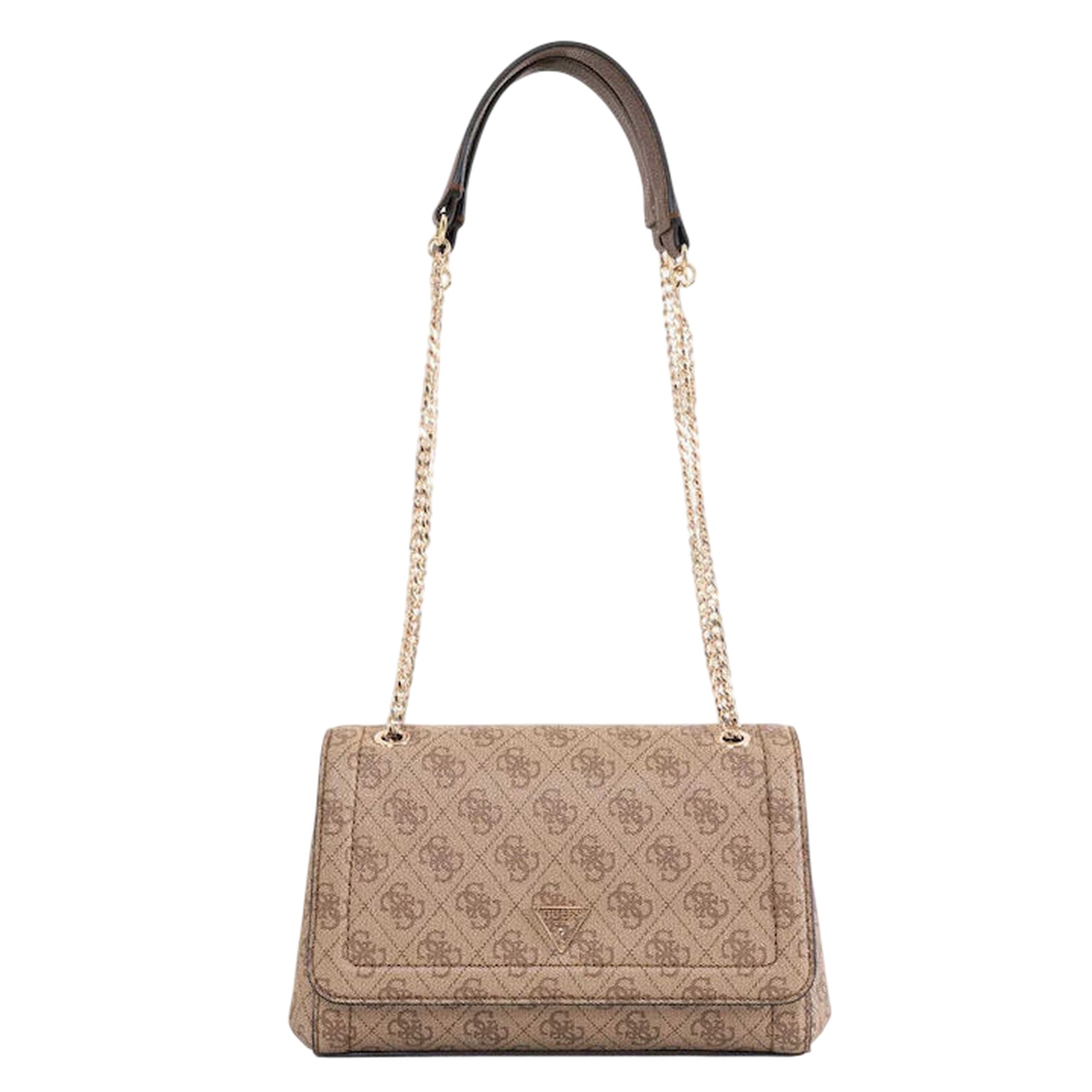 Borsa Donna con manici a catena Beige