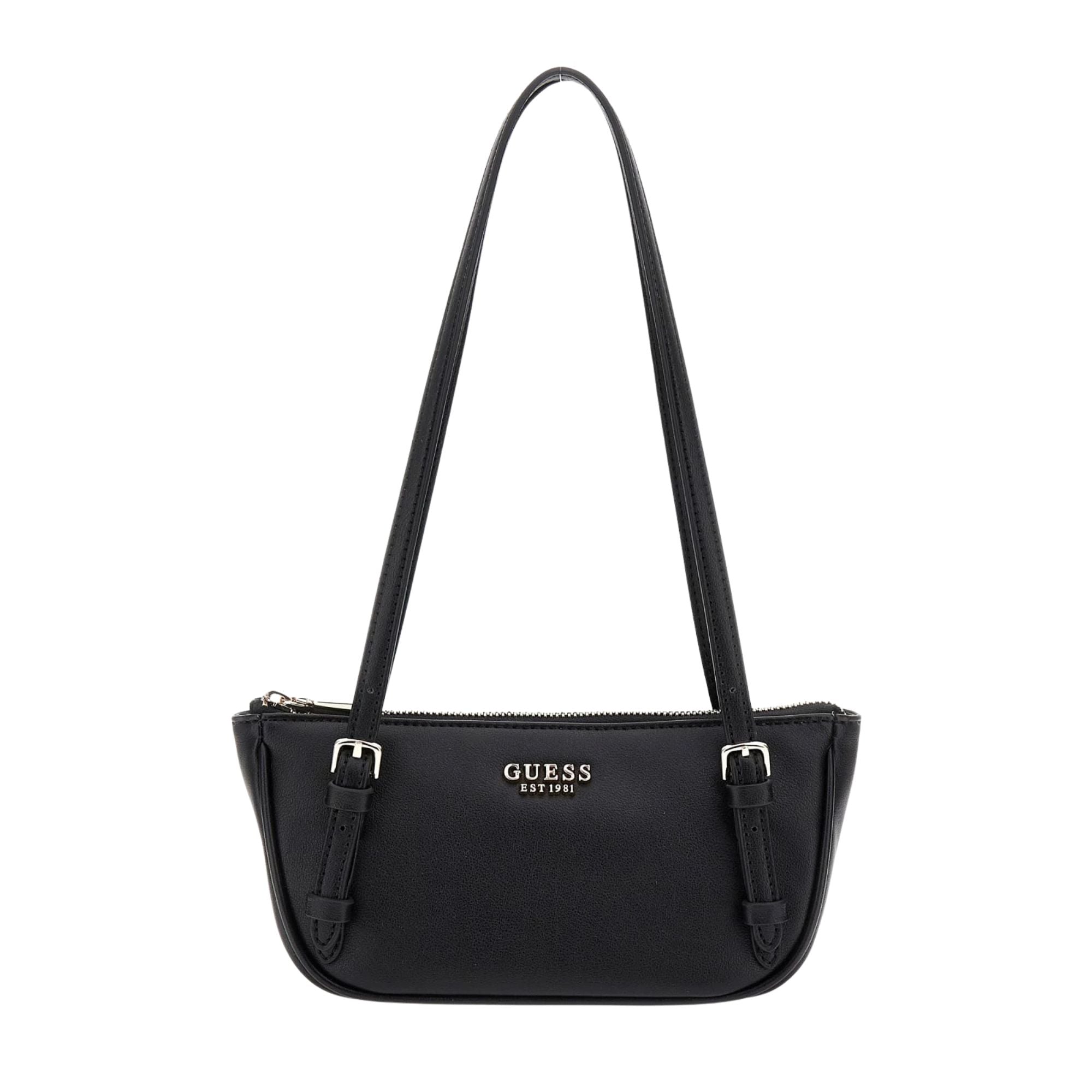 Guess Borsa da Donna Cerelia Mini Nero frontale