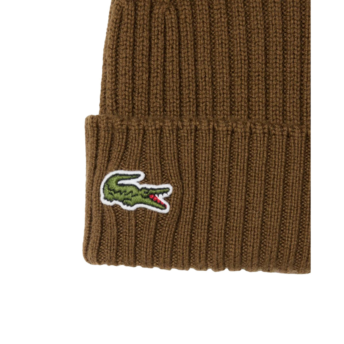 Cappello Uomo in lana a costine dettaglio