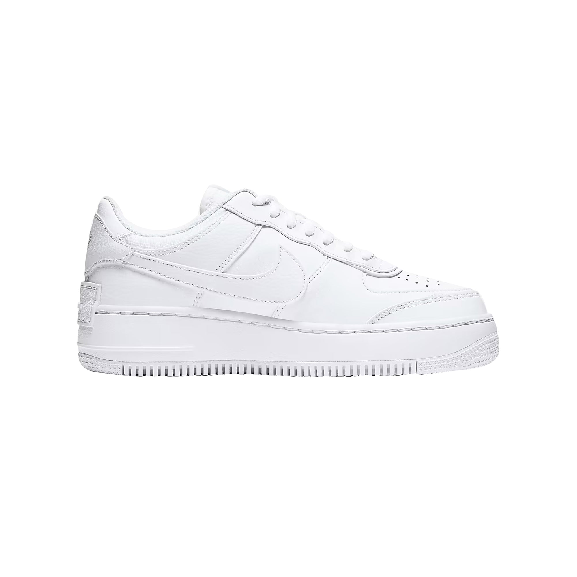 Sneakers Donna Air Force 1 Shadow, con tomaia misto pelle e logo in tono colore