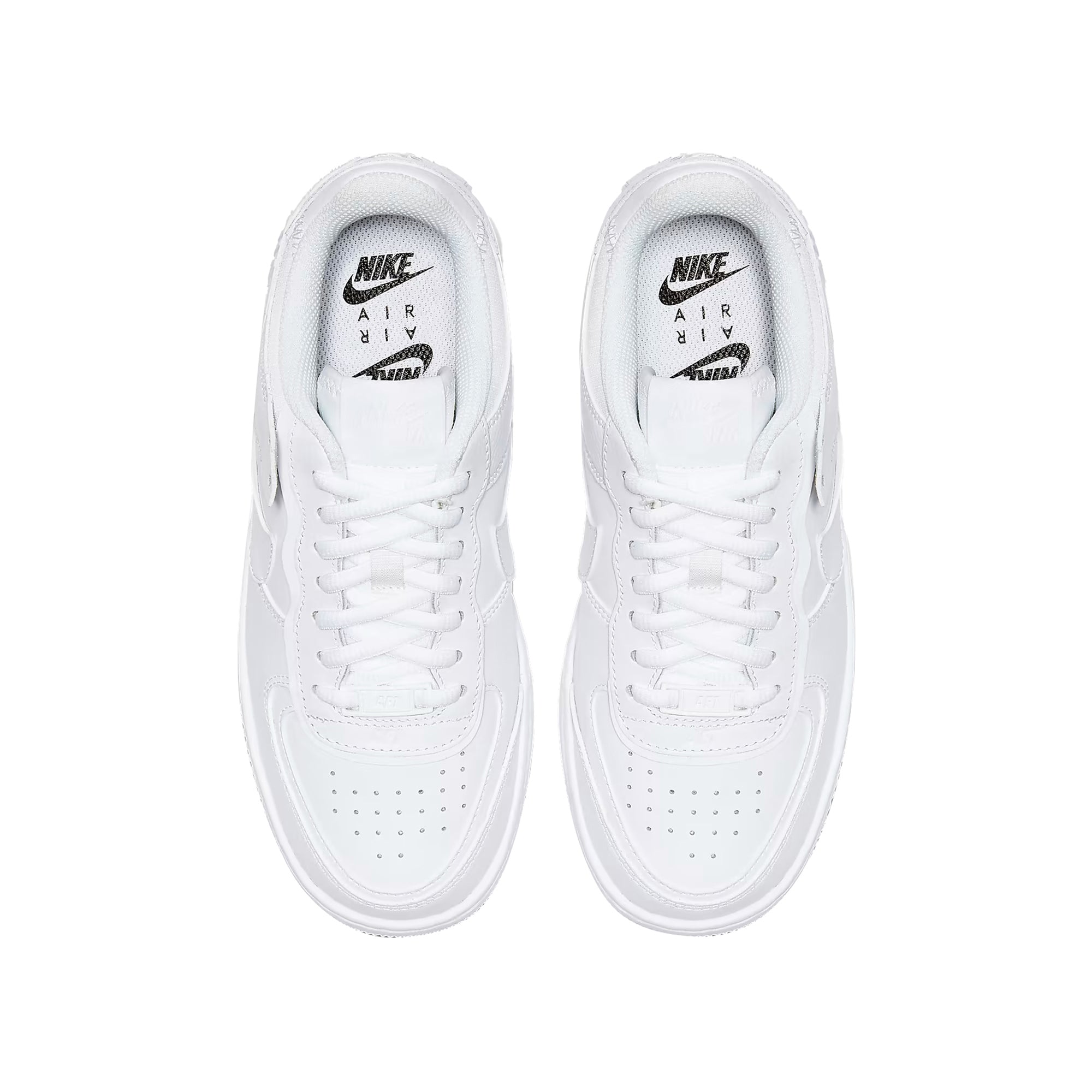 Sneakers Donna Air Force 1 Shadow, con tomaia misto pelle e logo in tono colore