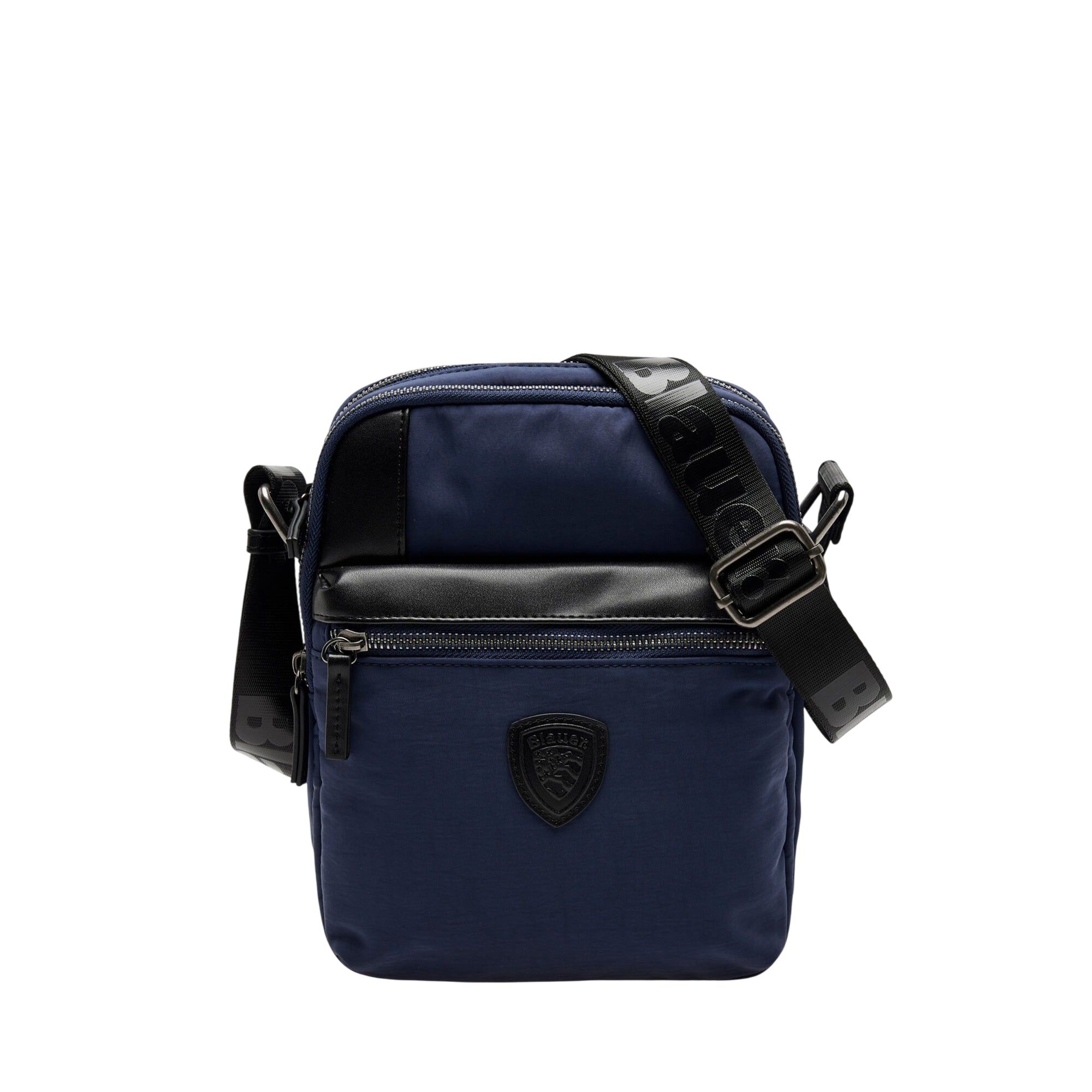 Borsa Uomo a tracolla in Taslan Blu